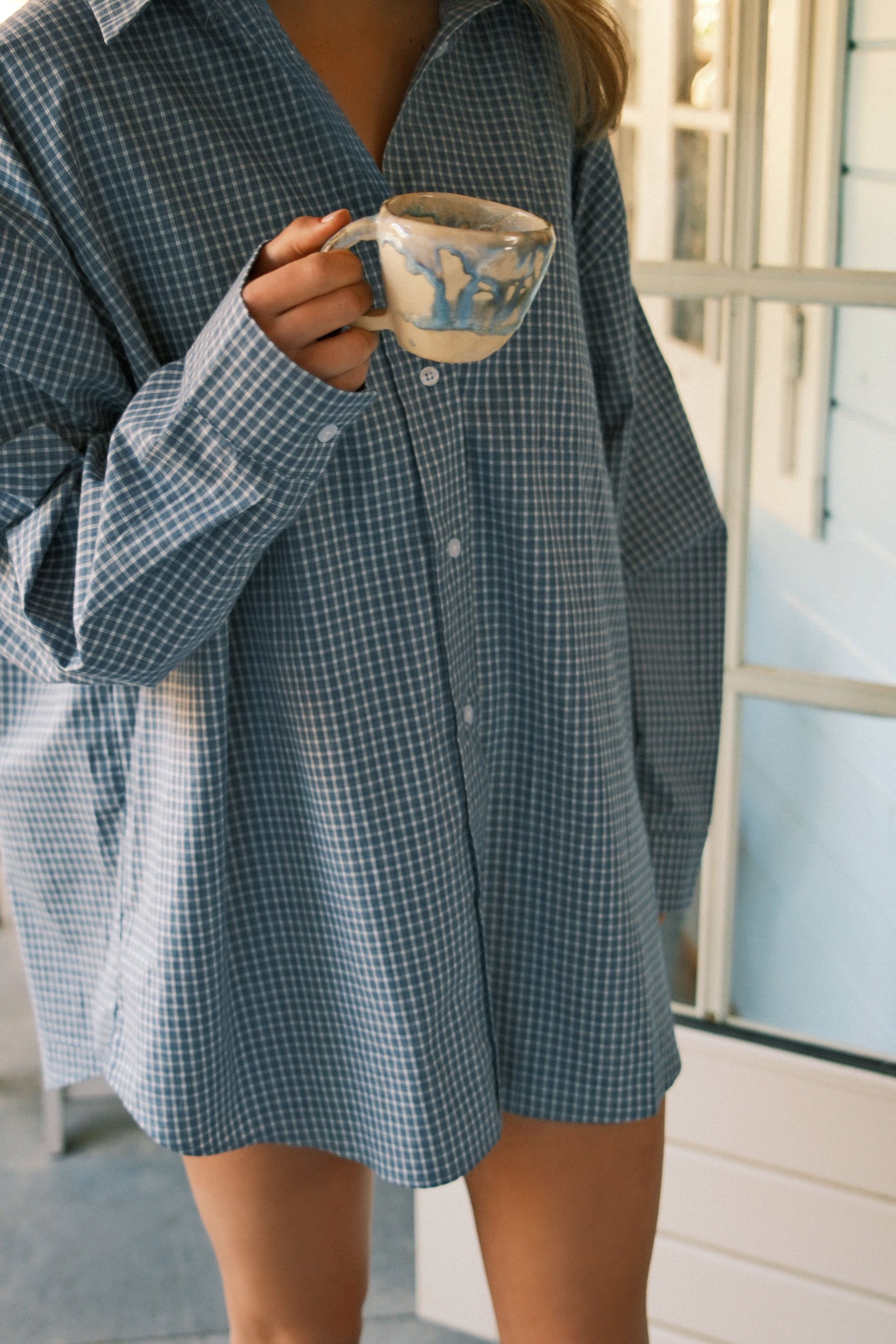SIGNATURE ATELJEE SHIRT BLUE