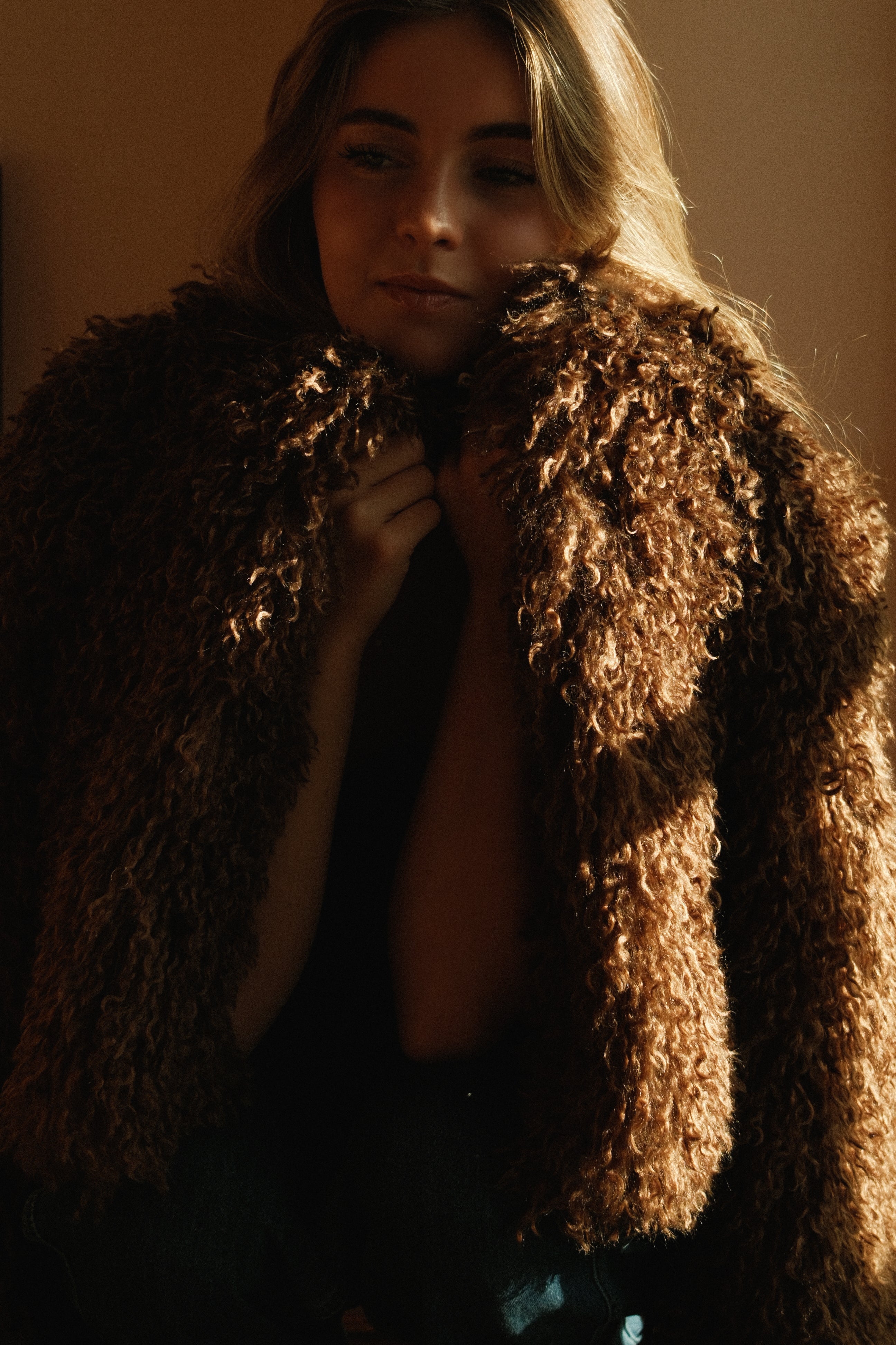 THE TEDDY COAT BROWNIE