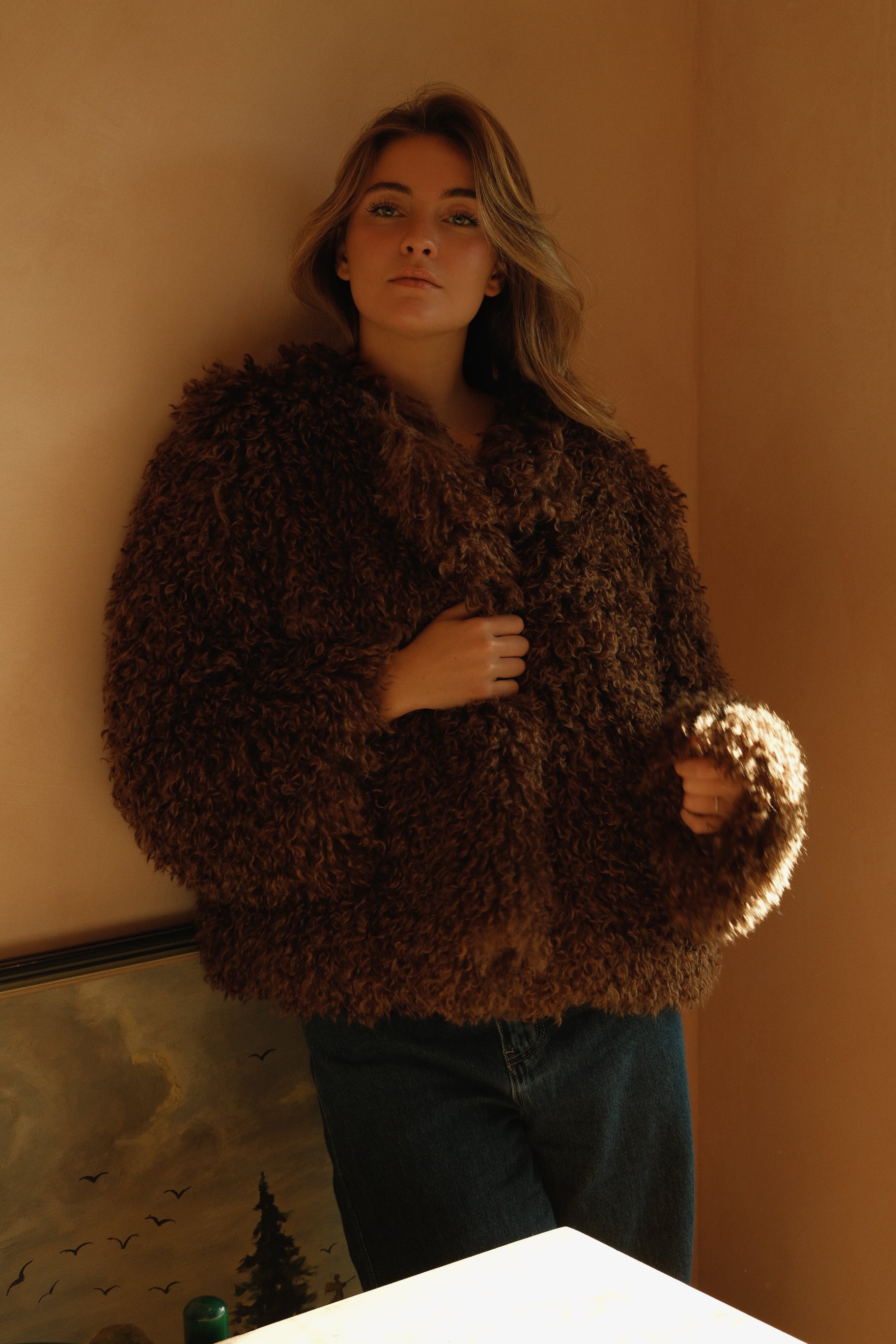 THE TEDDY COAT BROWNIE