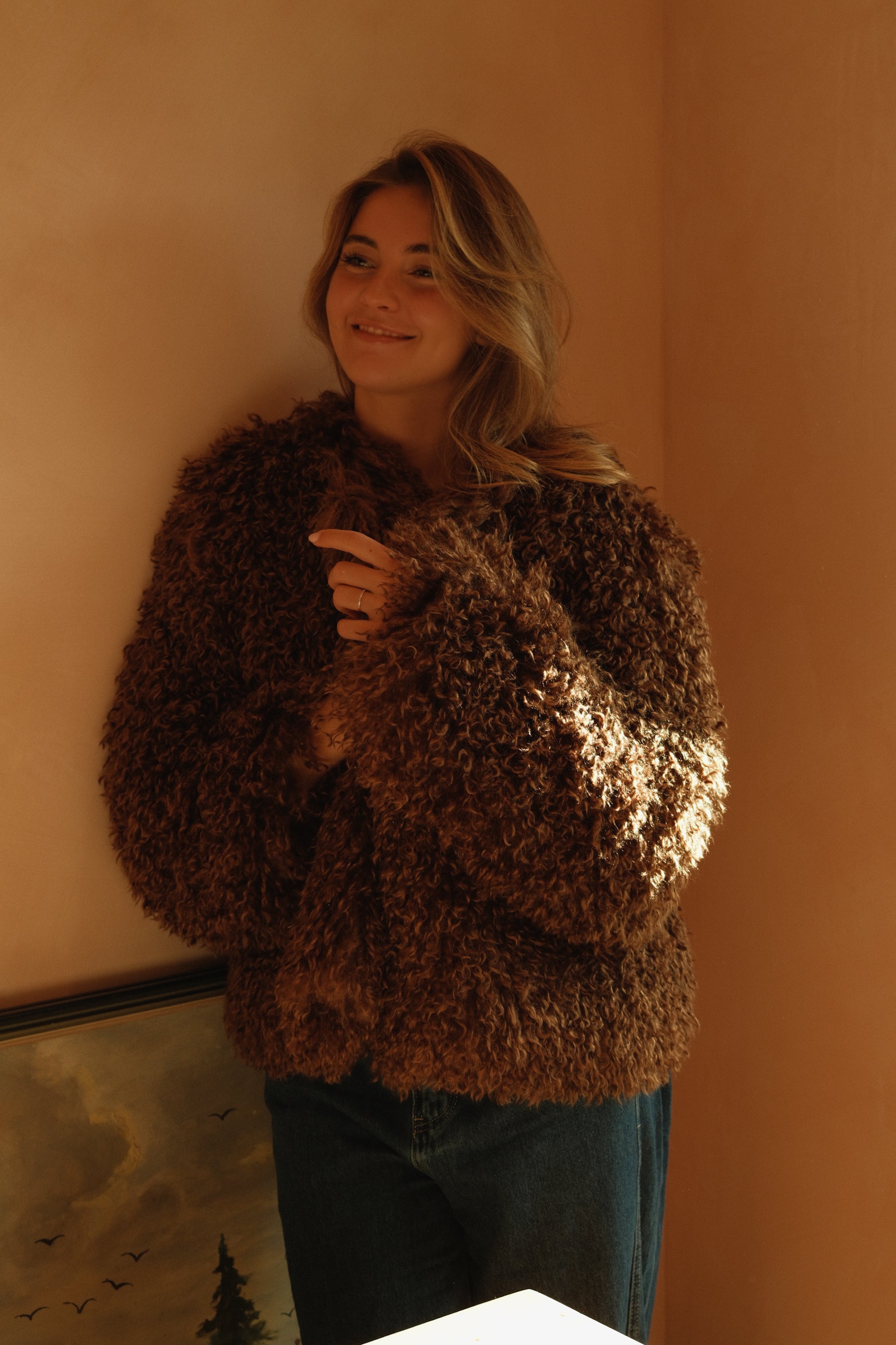 THE TEDDY COAT BROWNIE