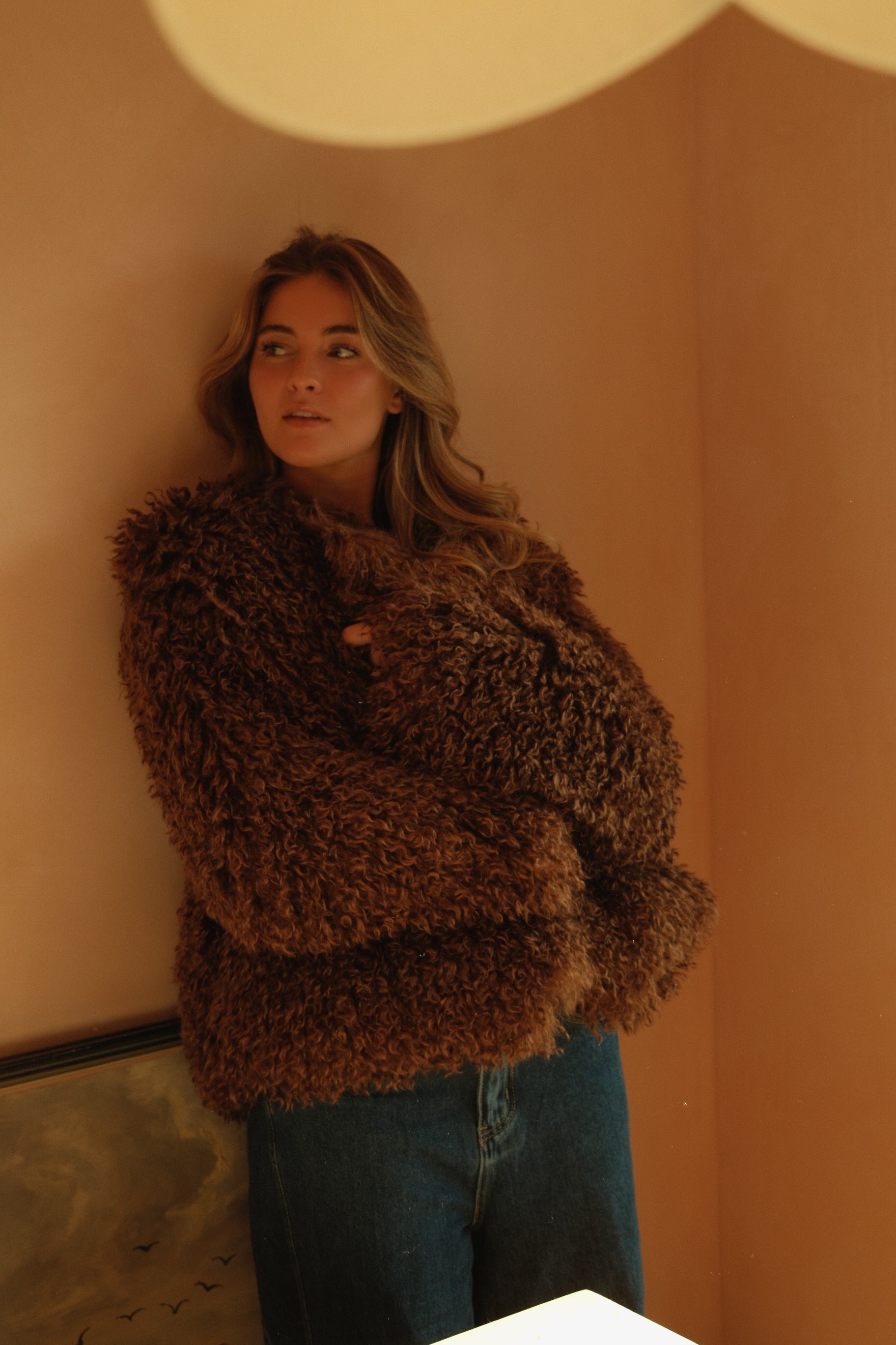 THE TEDDY COAT BROWNIE