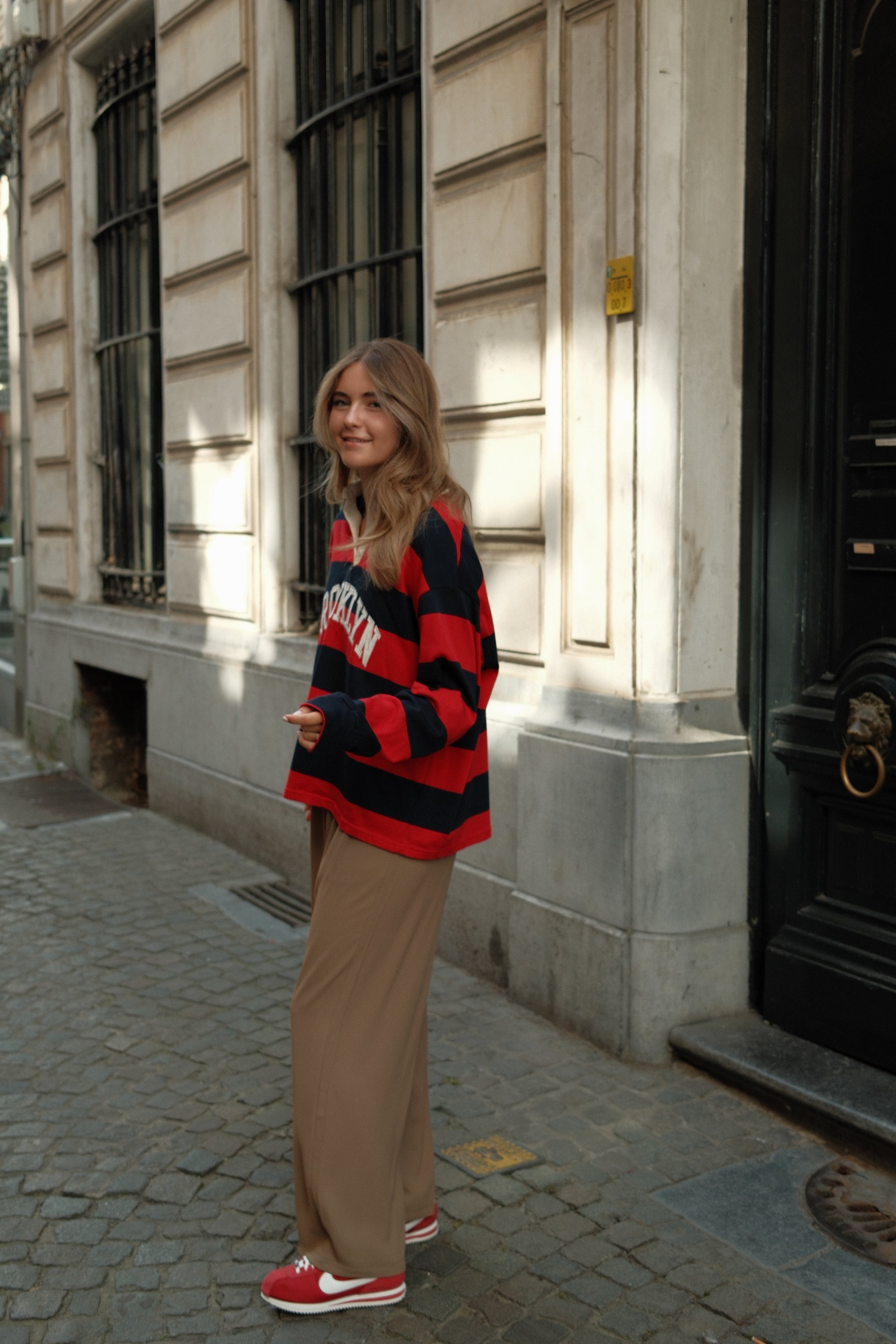 WIDE NOLA PANTALON TAUPE