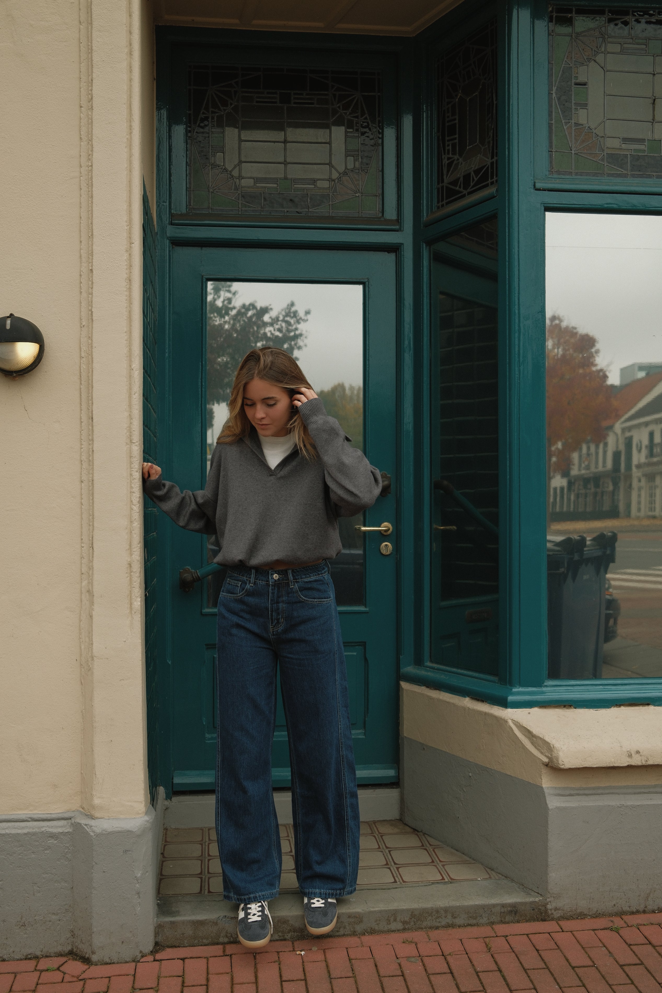 DENIM SAM STRAIGHT/WIDE LEG JEANS