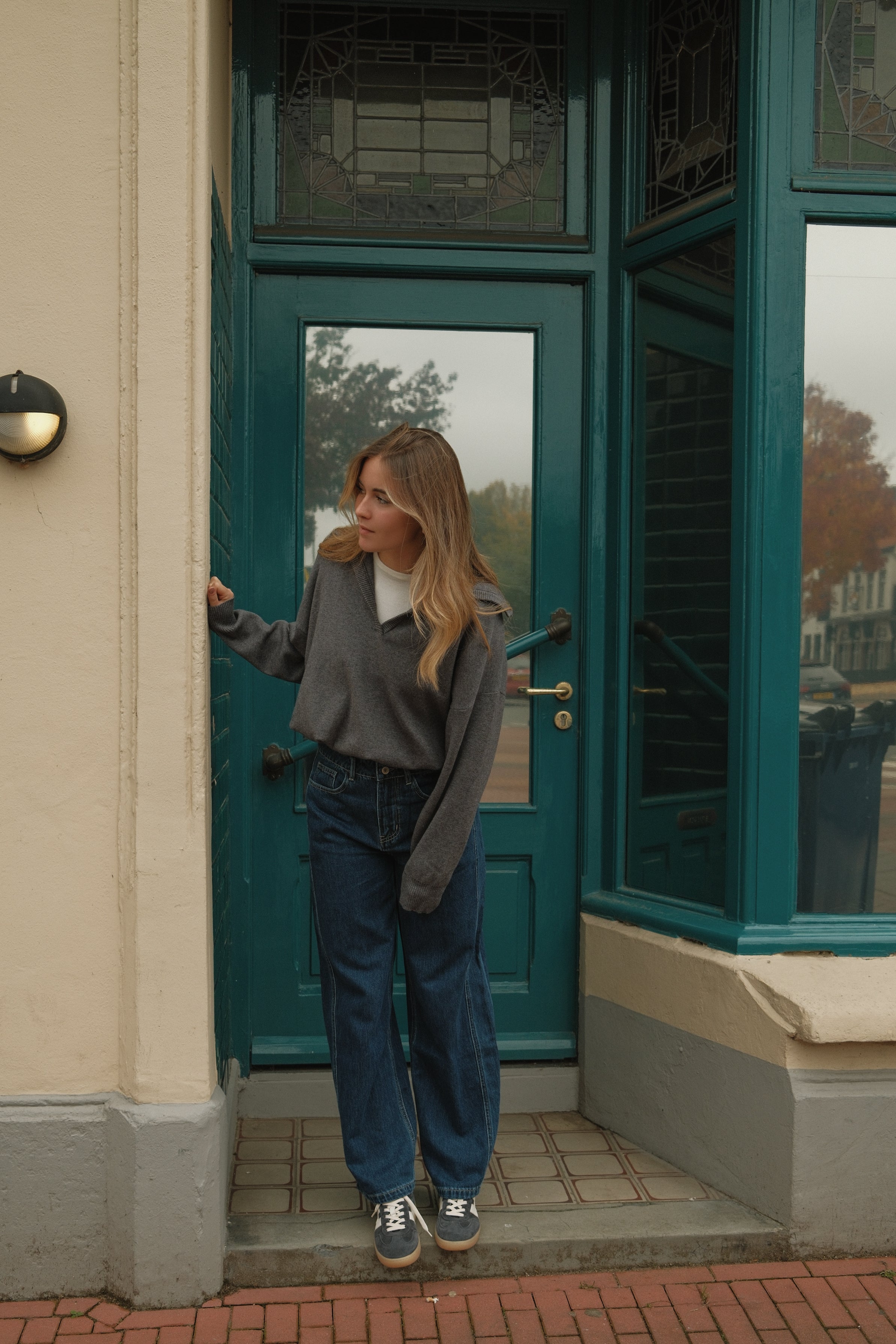 DENIM SAM STRAIGHT/WIDE LEG JEANS