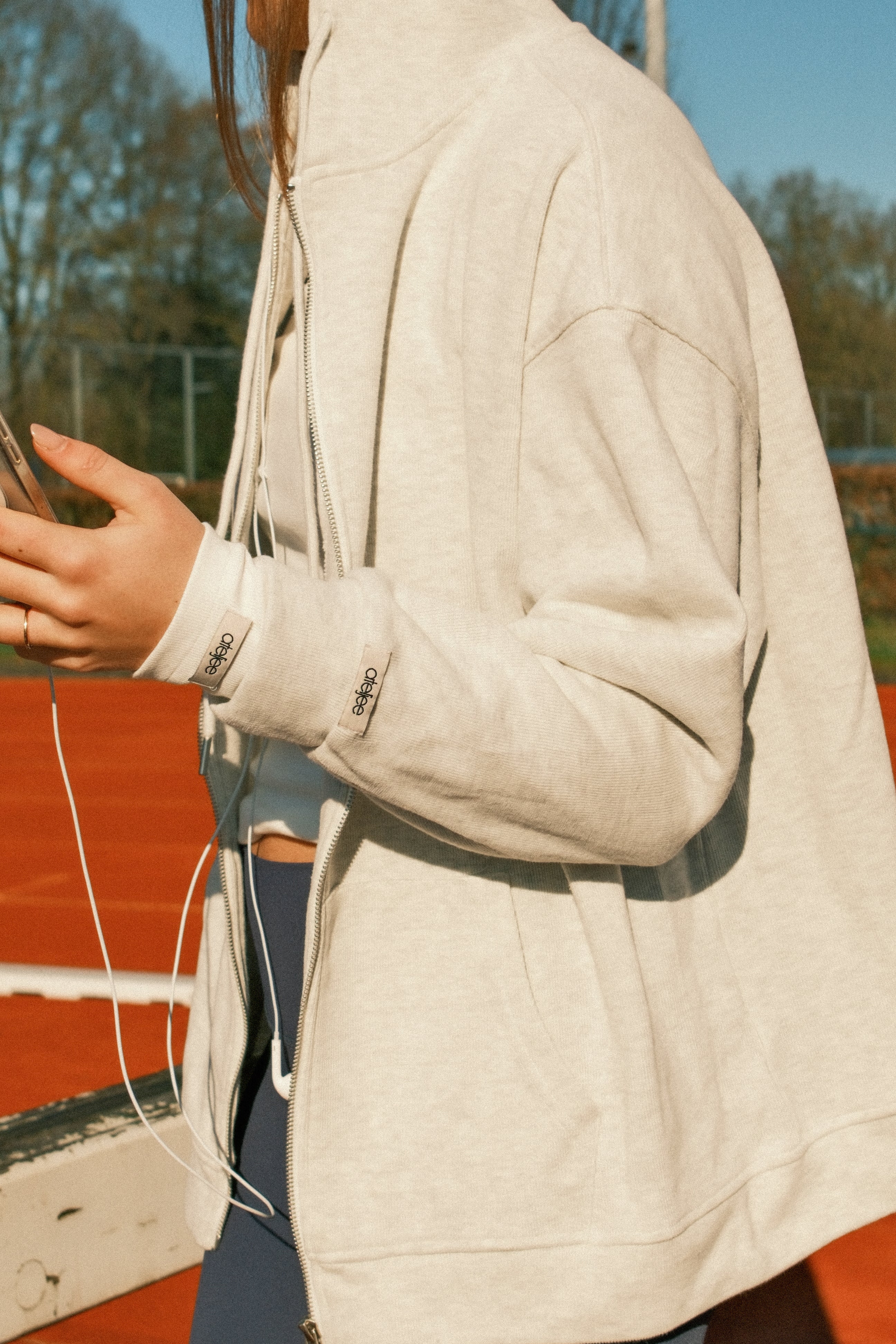 OVERSIZED ATELJEE VEST GREY