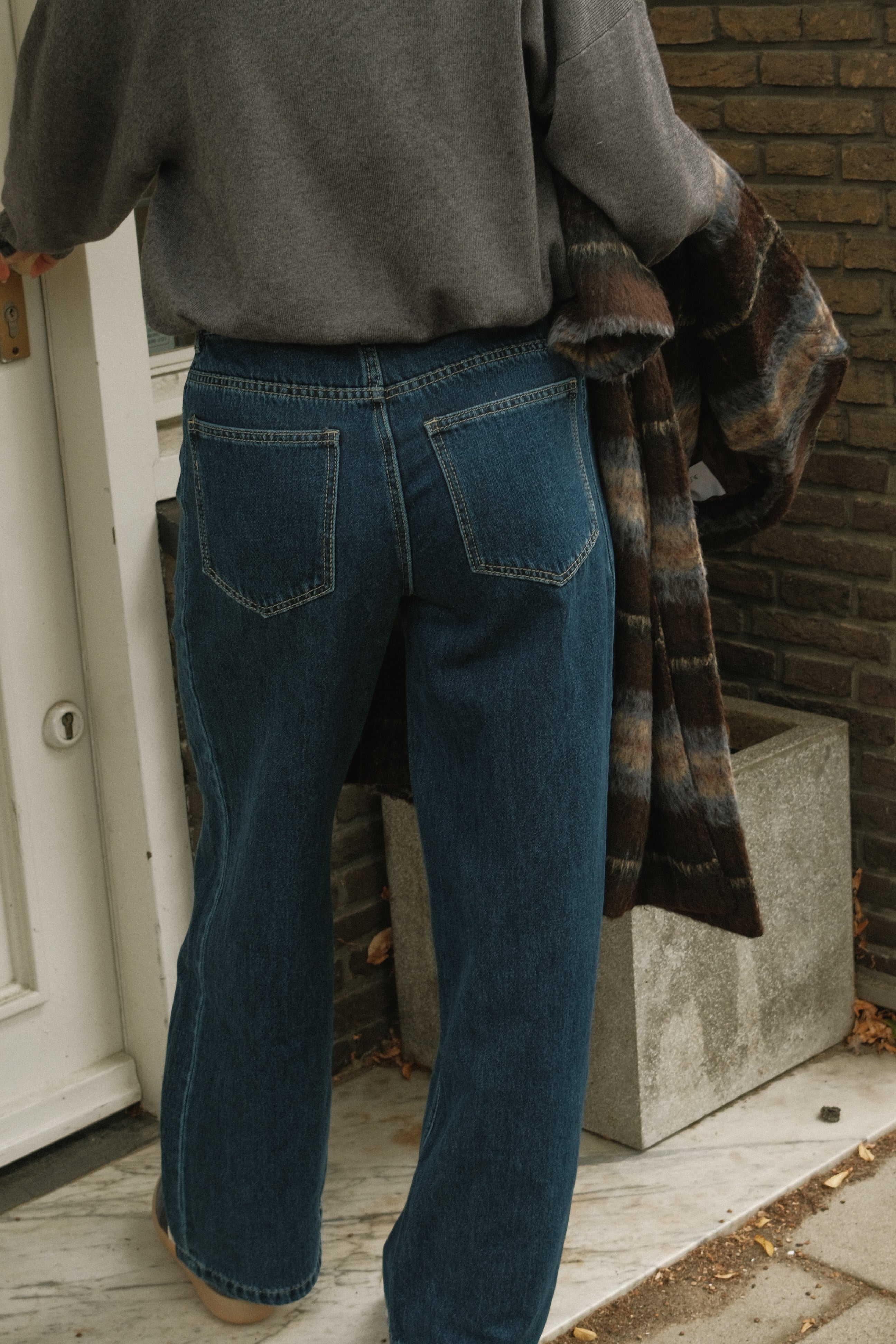 DENIM SAM STRAIGHT/WIDE LEG JEANS