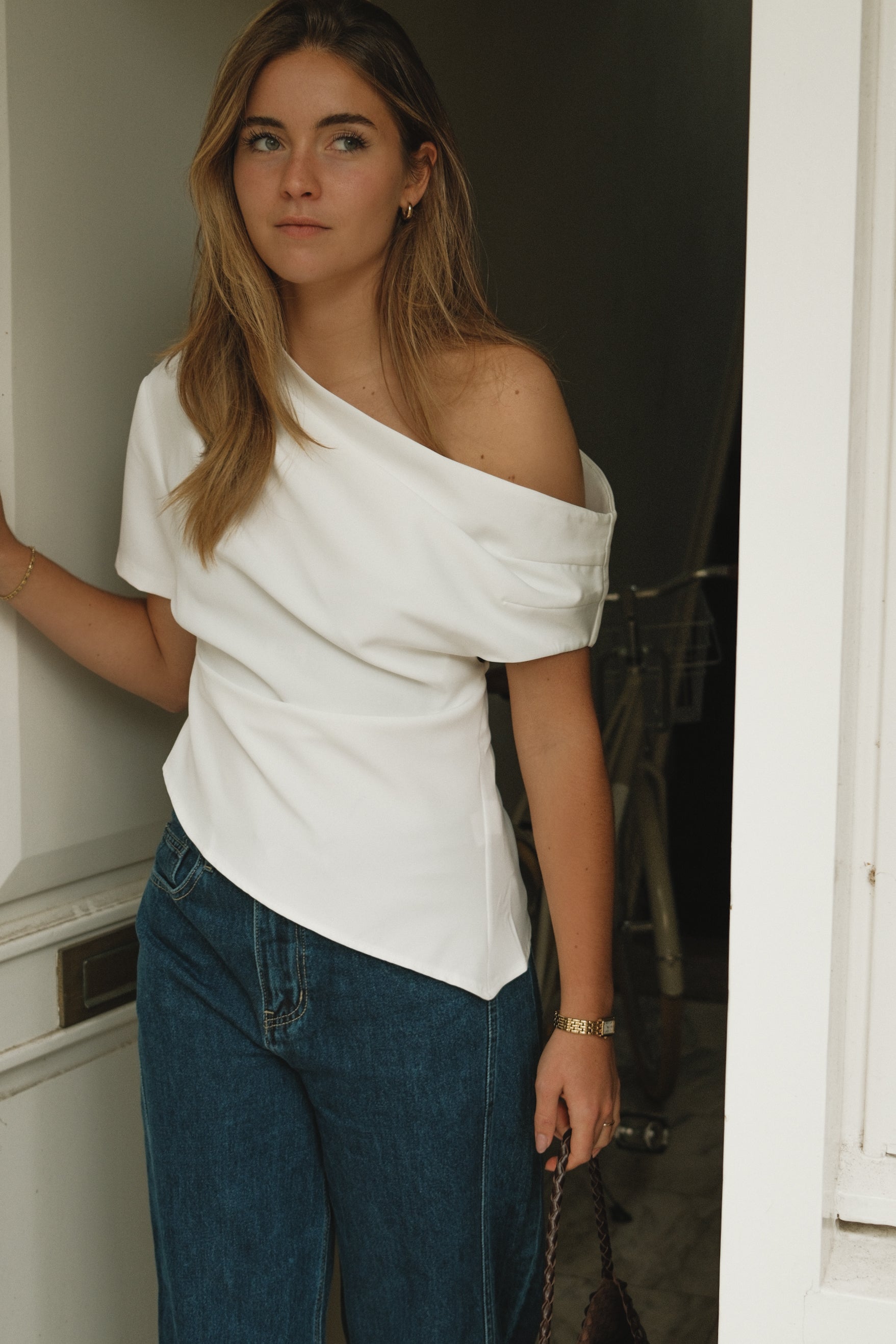 EVELYN TOP WHITE