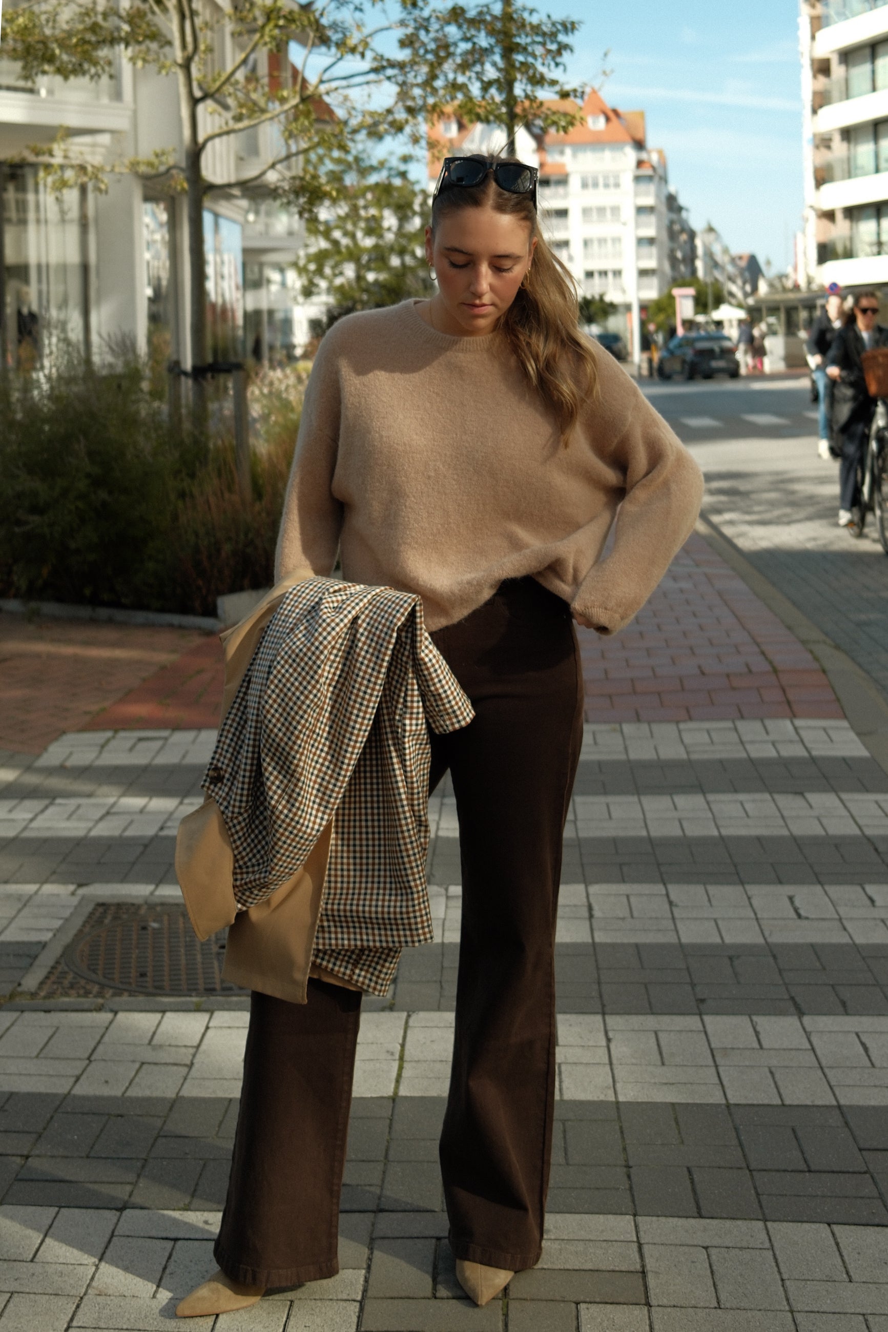 ESSENTIAL SARAH KNIT CAMEL