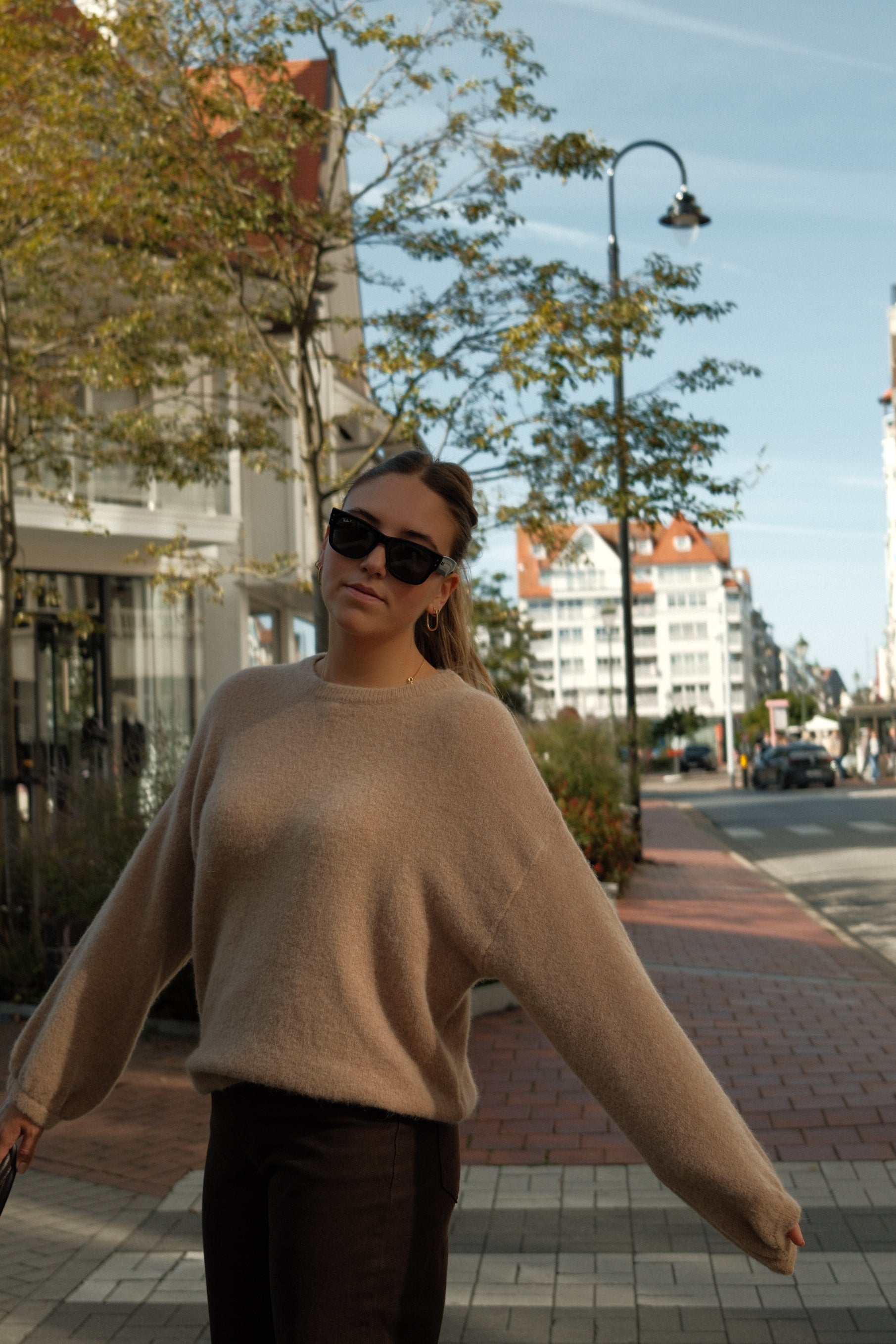 ESSENTIAL SARAH KNIT CAMEL