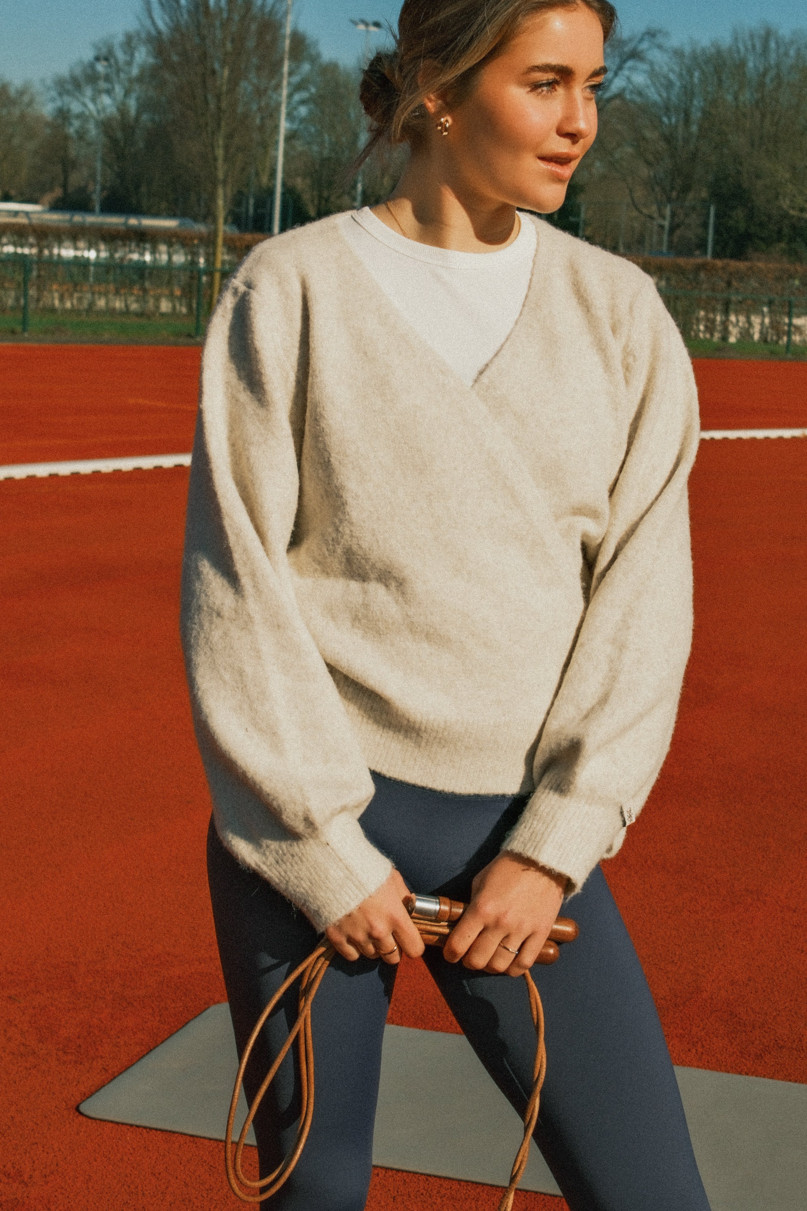 ATELJEE WRAP CARDIGAN