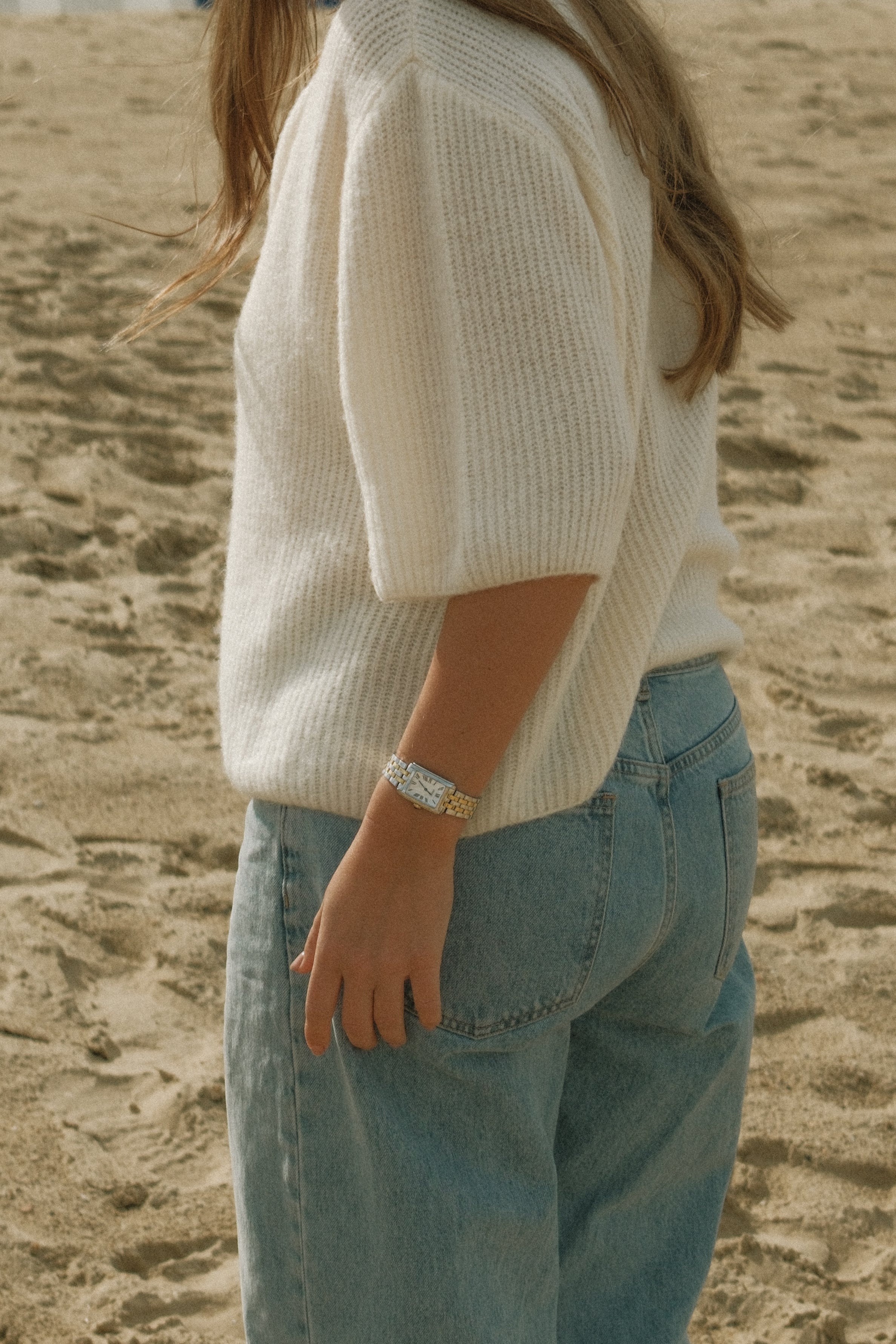 THE AMARA CARDIGAN OFF-WHITE