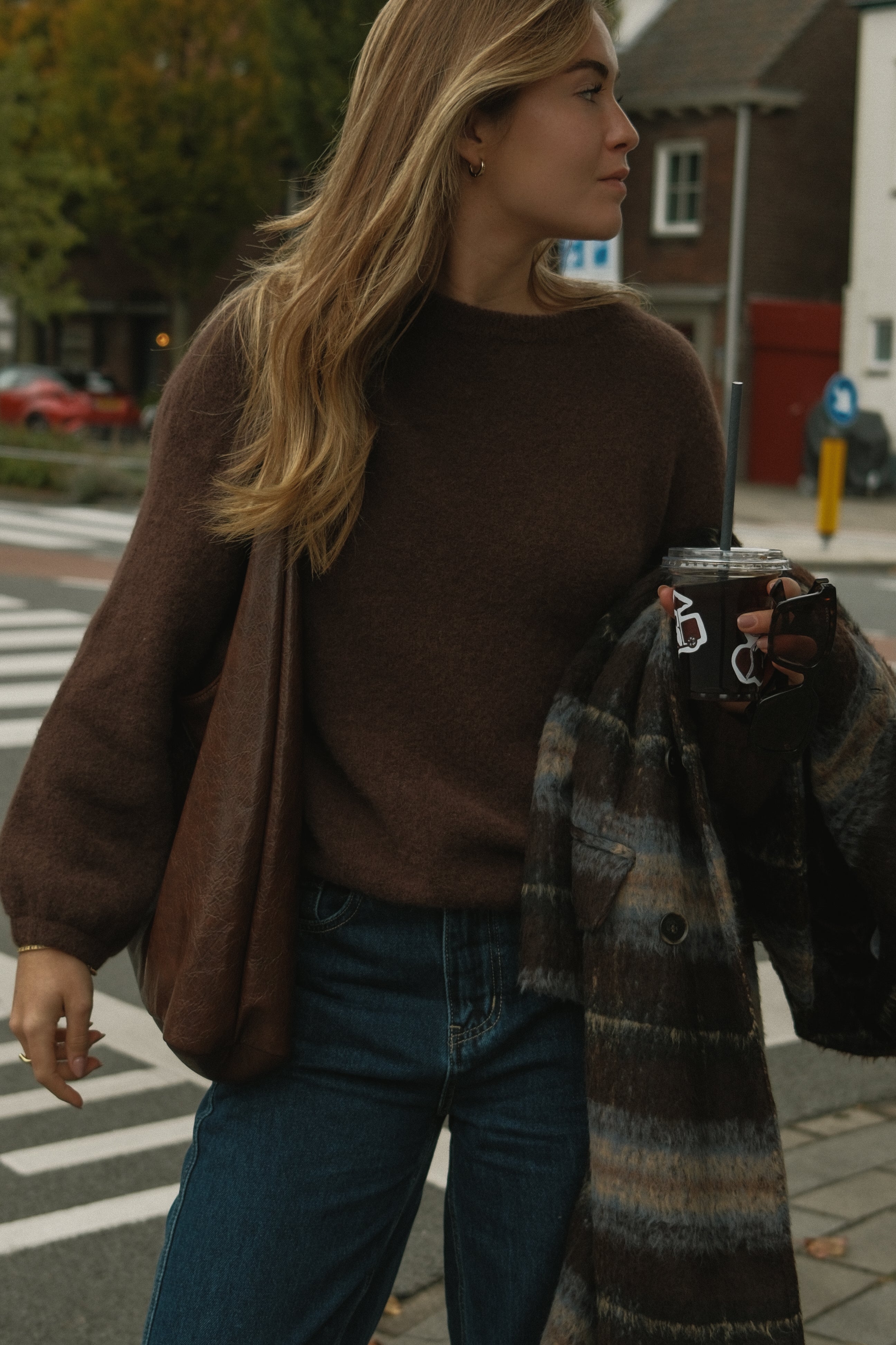 ESSENTIAL SARAH KNIT CHOCO