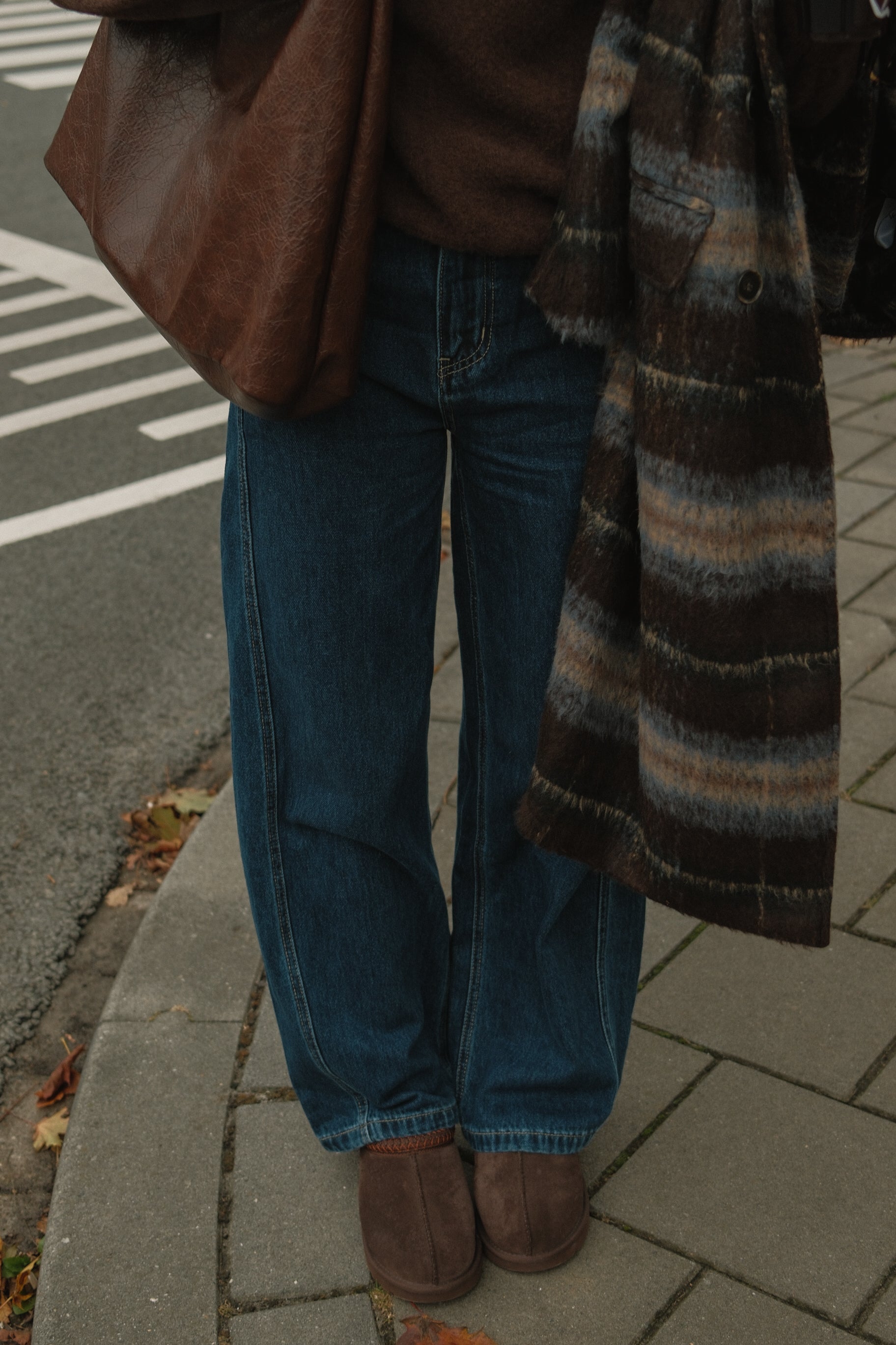 DENIM SAM STRAIGHT/WIDE LEG JEANS