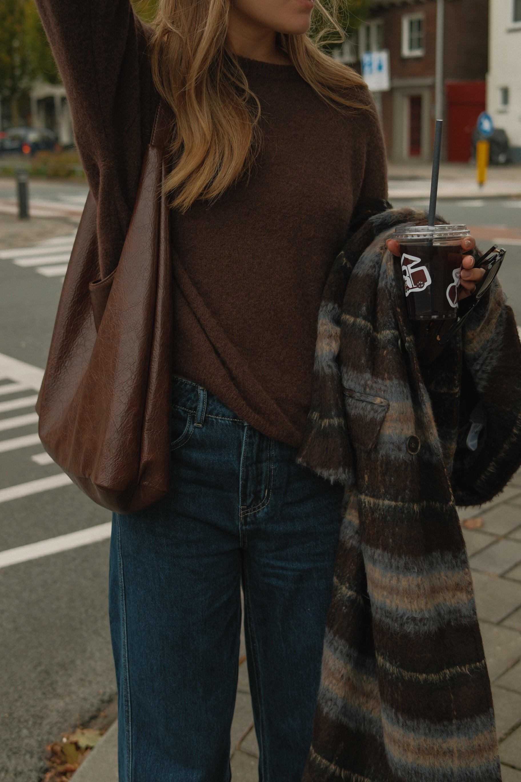 ESSENTIAL SARAH KNIT CHOCO