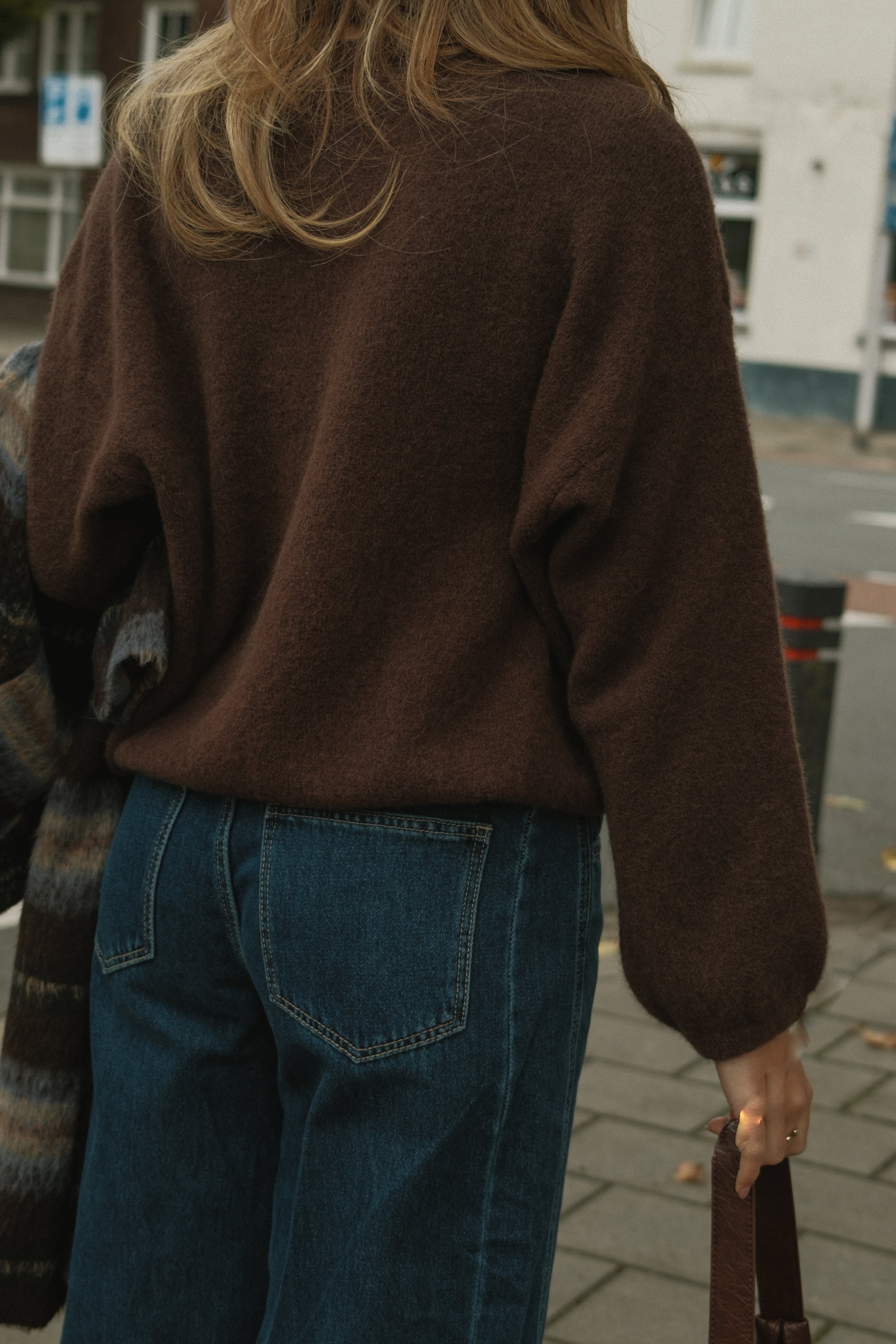 ESSENTIAL SARAH KNIT CHOCO