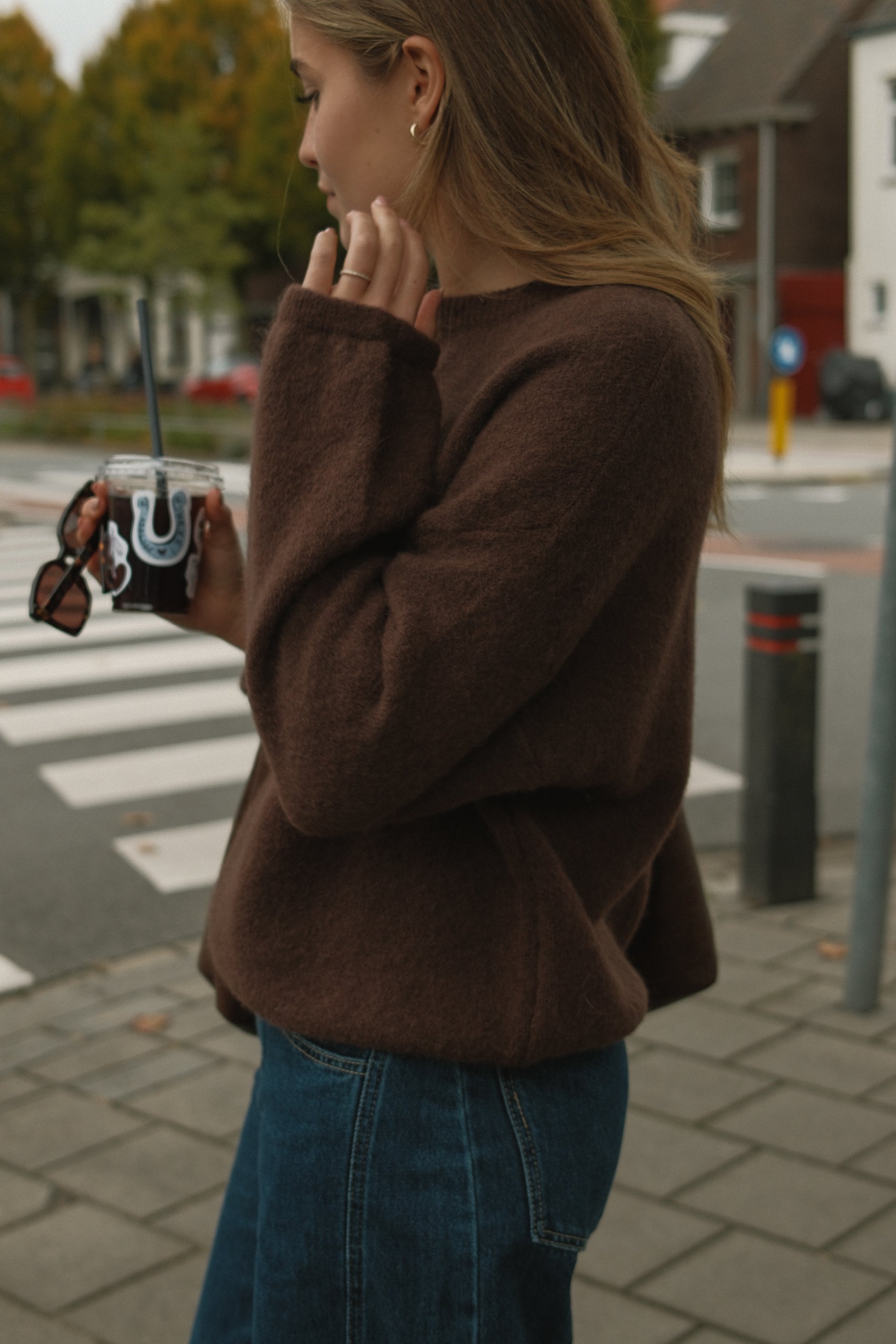ESSENTIAL SARAH KNIT CHOCO