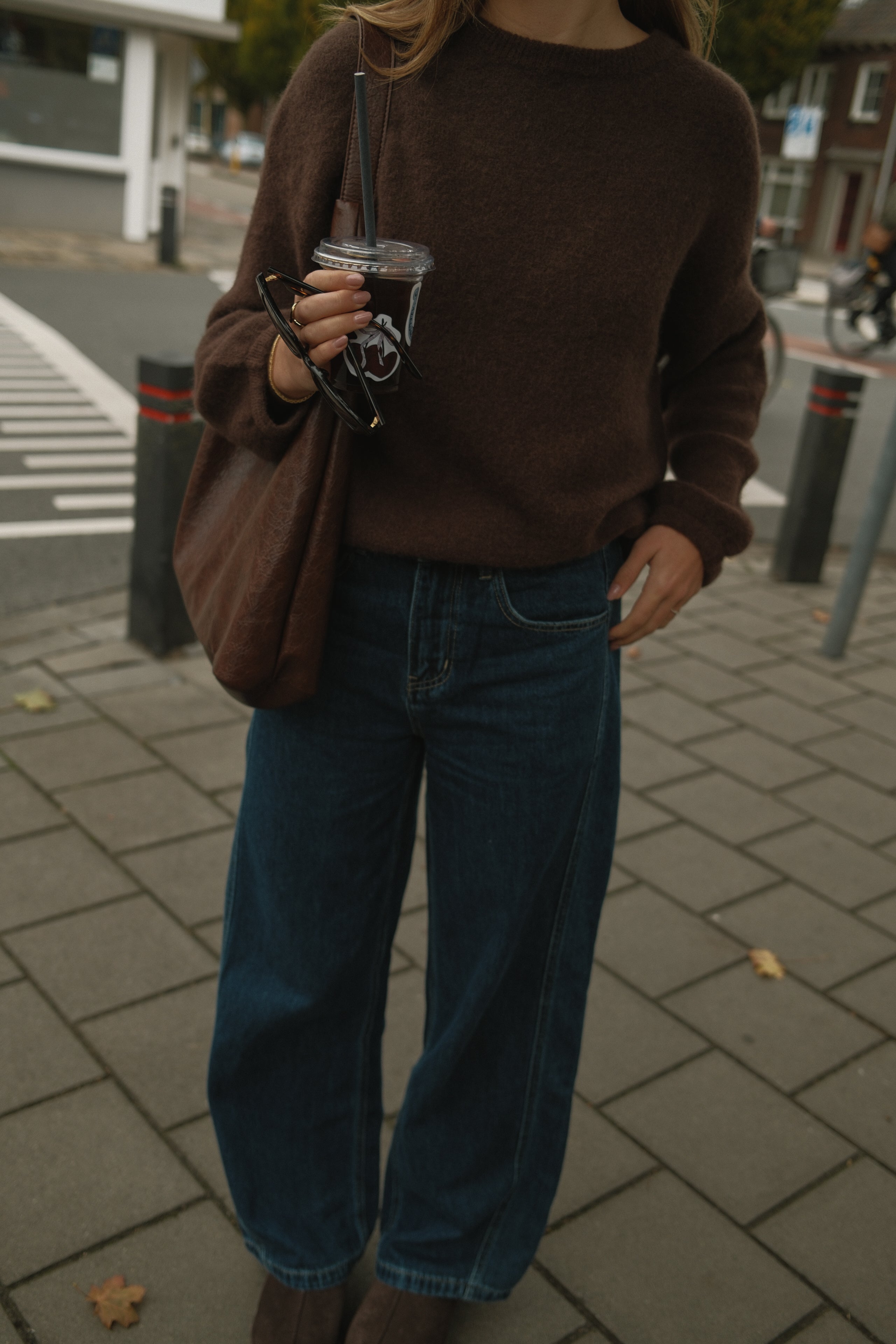 ESSENTIAL SARAH KNIT CHOCO