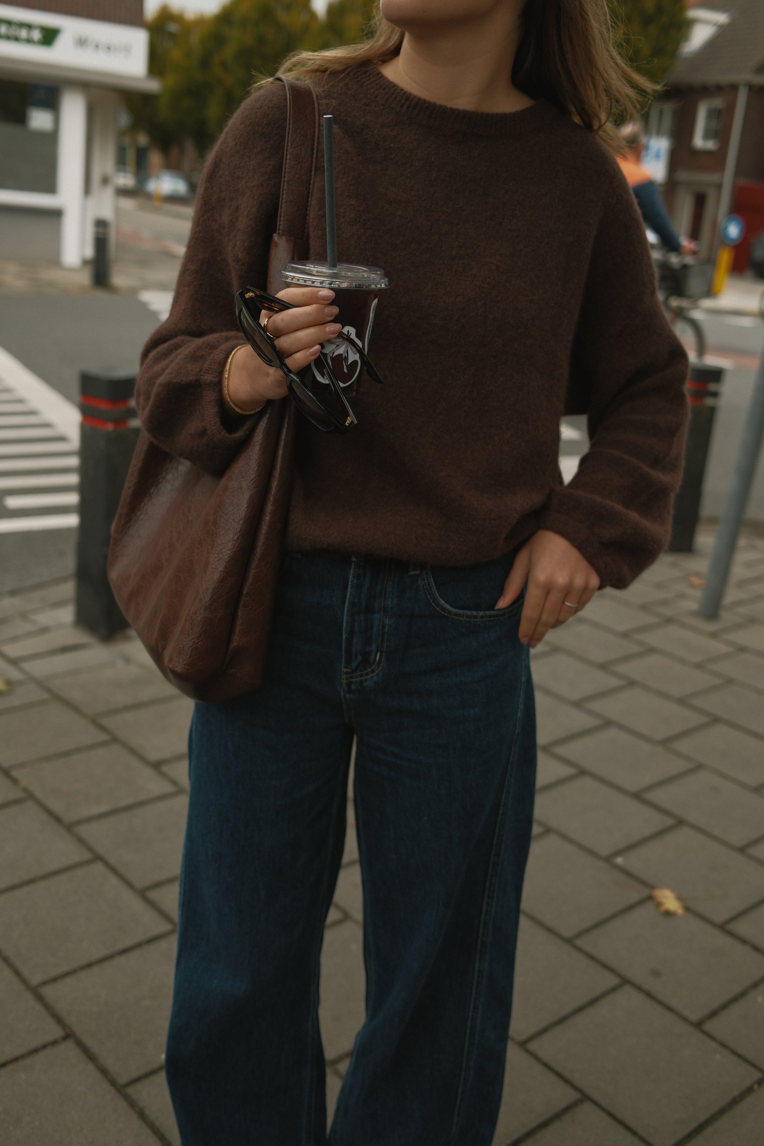 ESSENTIAL SARAH KNIT CHOCO