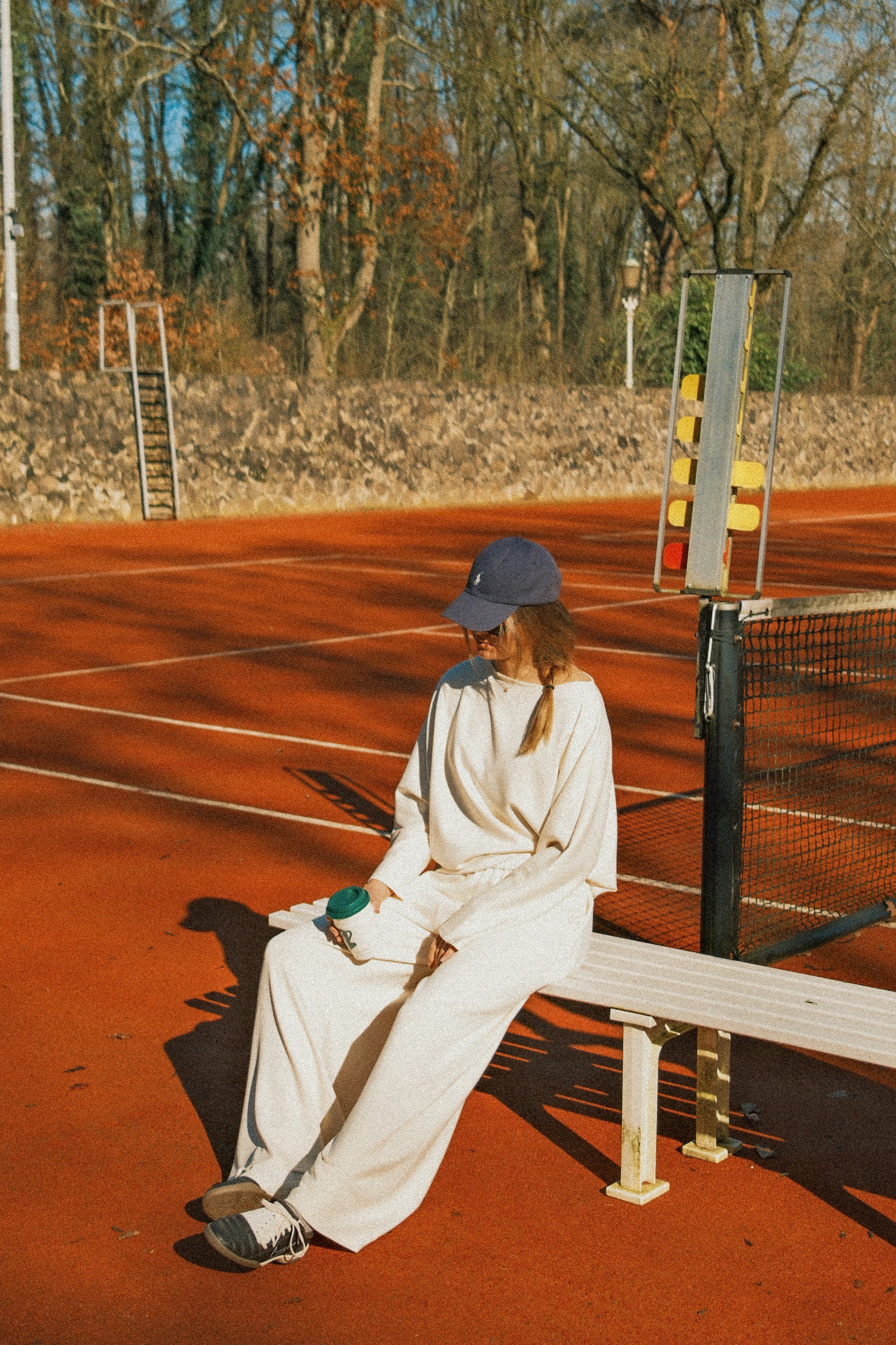 WIDE ATELJEE JOGGER ECRU