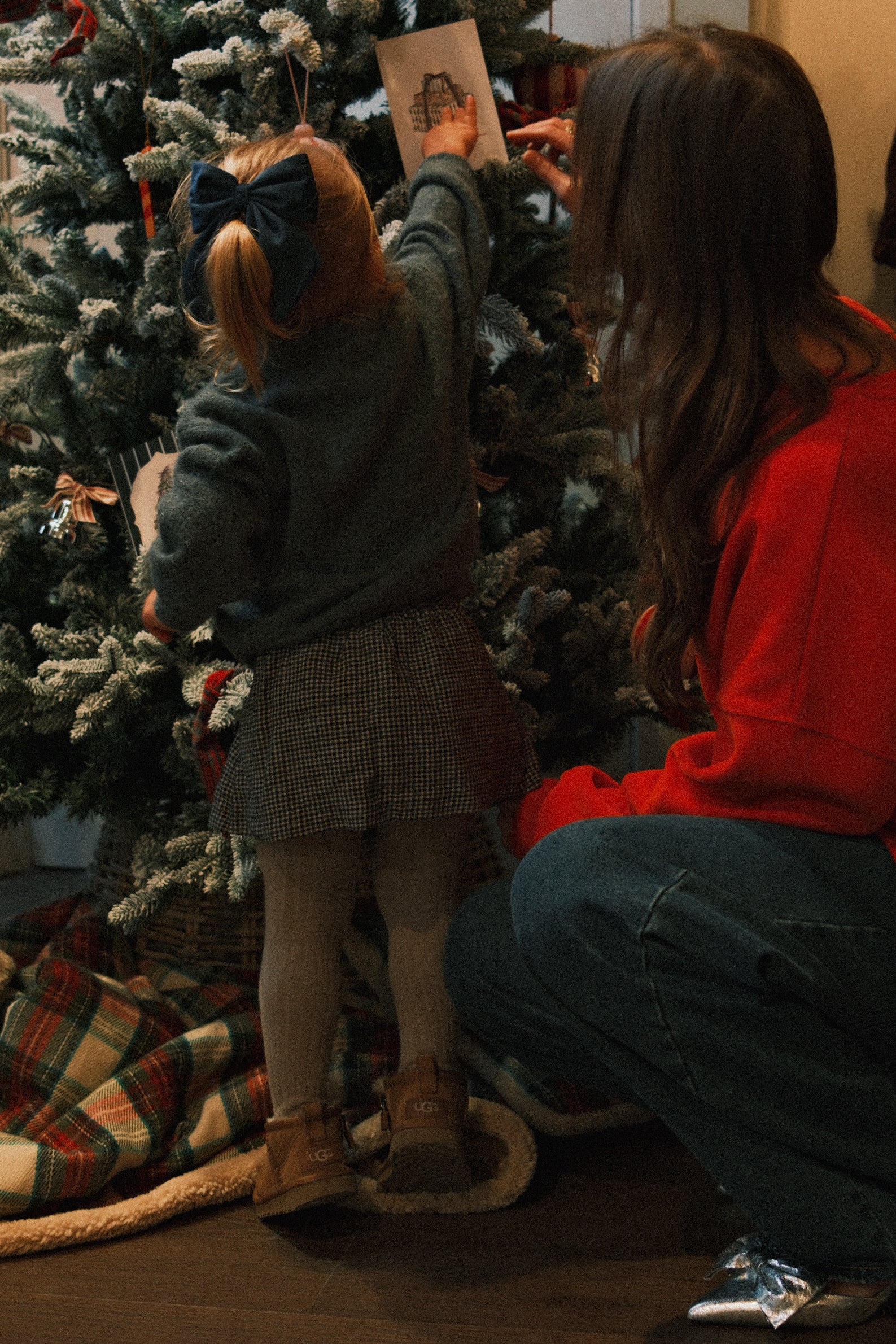 OVERSIZED WINTER SWEATER RED