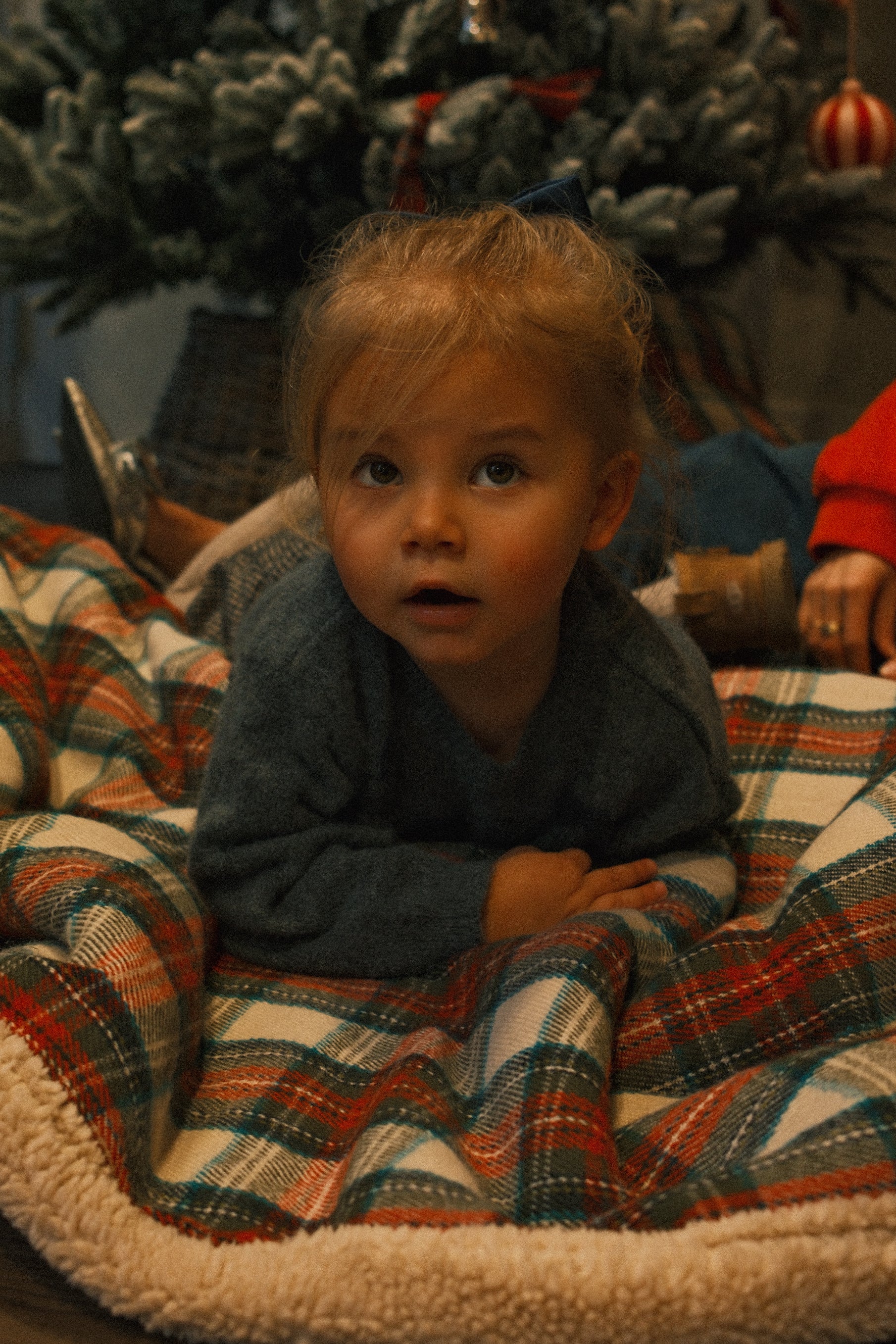 OVERSIZED WINTER SWEATER RED