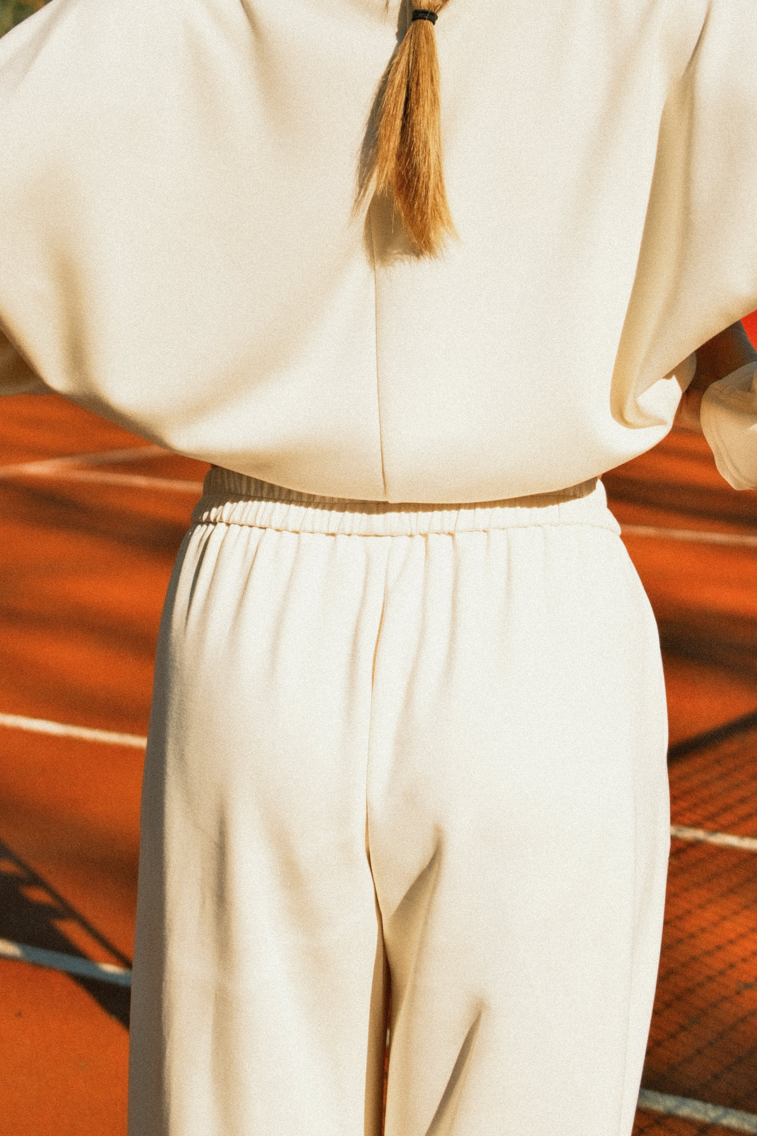 WIDE ATELJEE JOGGER ECRU