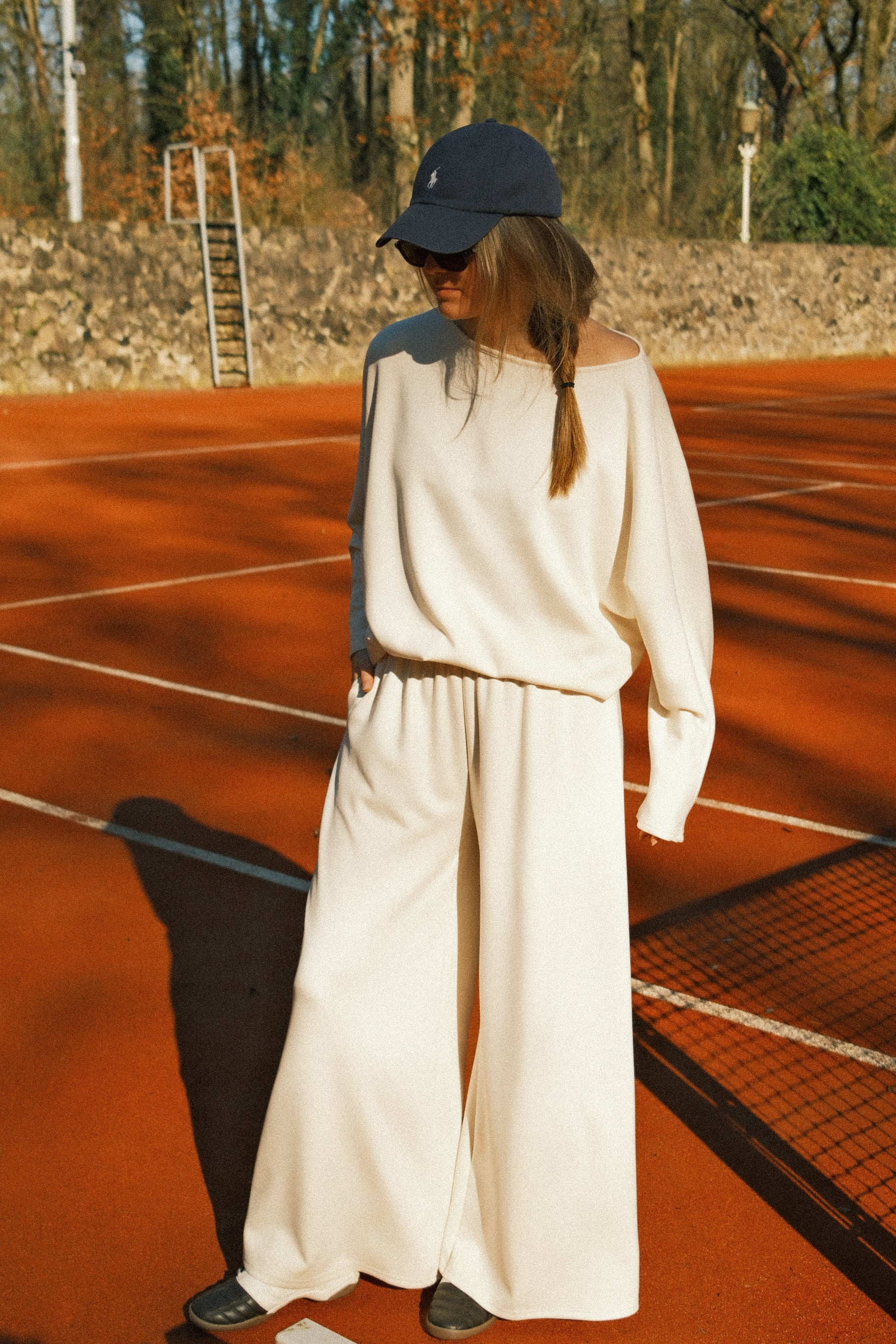 WIDE ATELJEE JOGGER ECRU