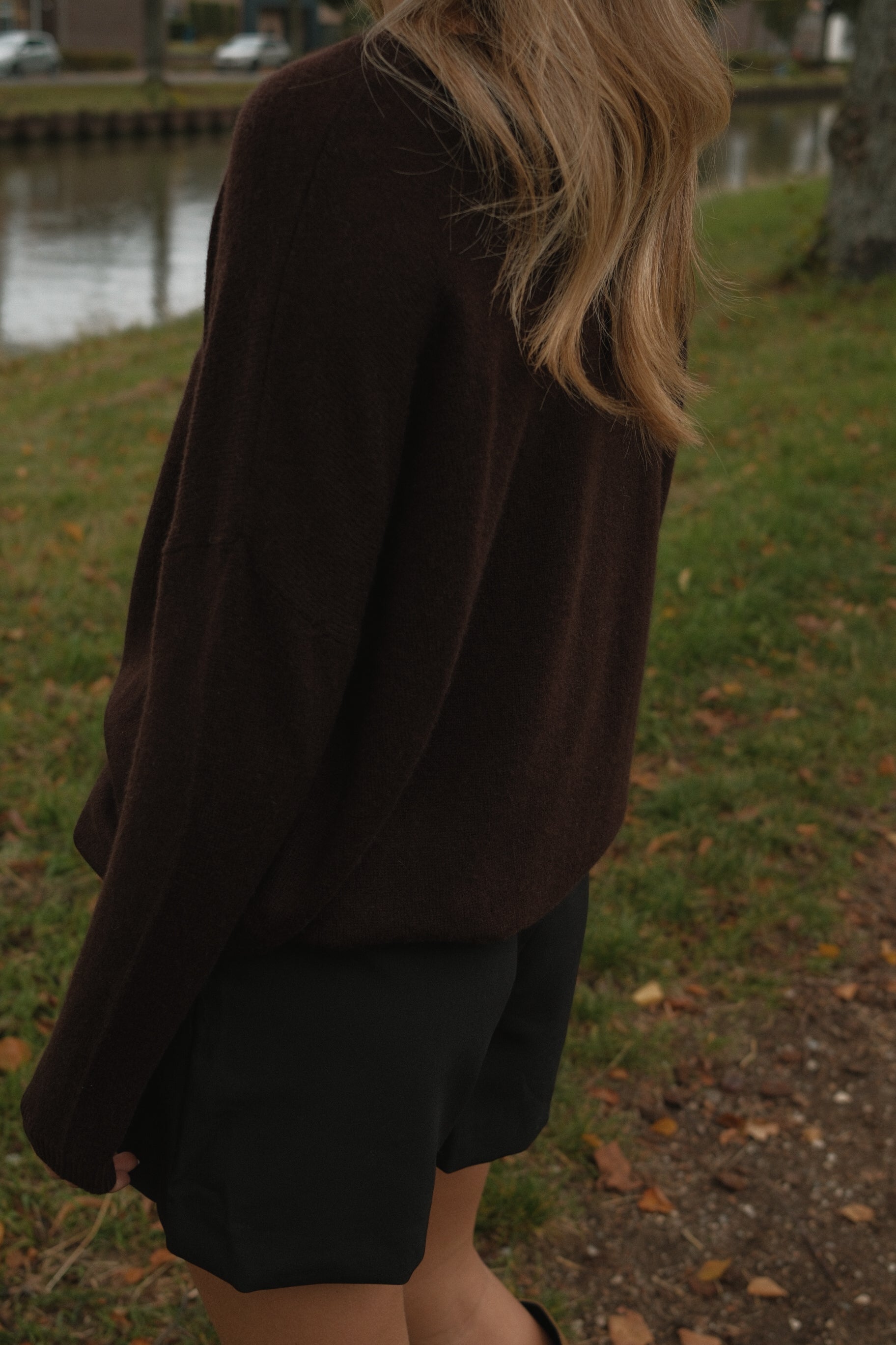 CASHMERE U.E.S. KNIT CHOCO