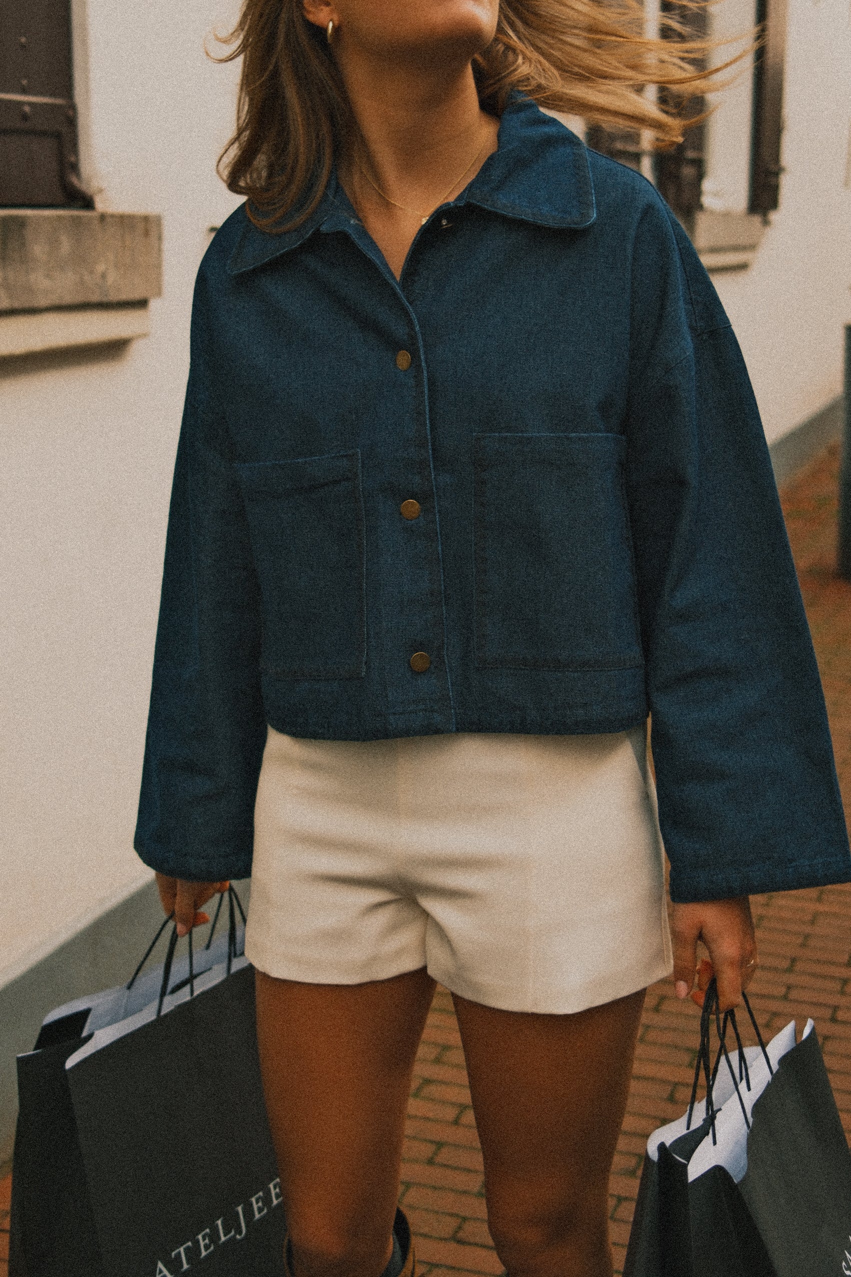 DENIM TESS JACKET