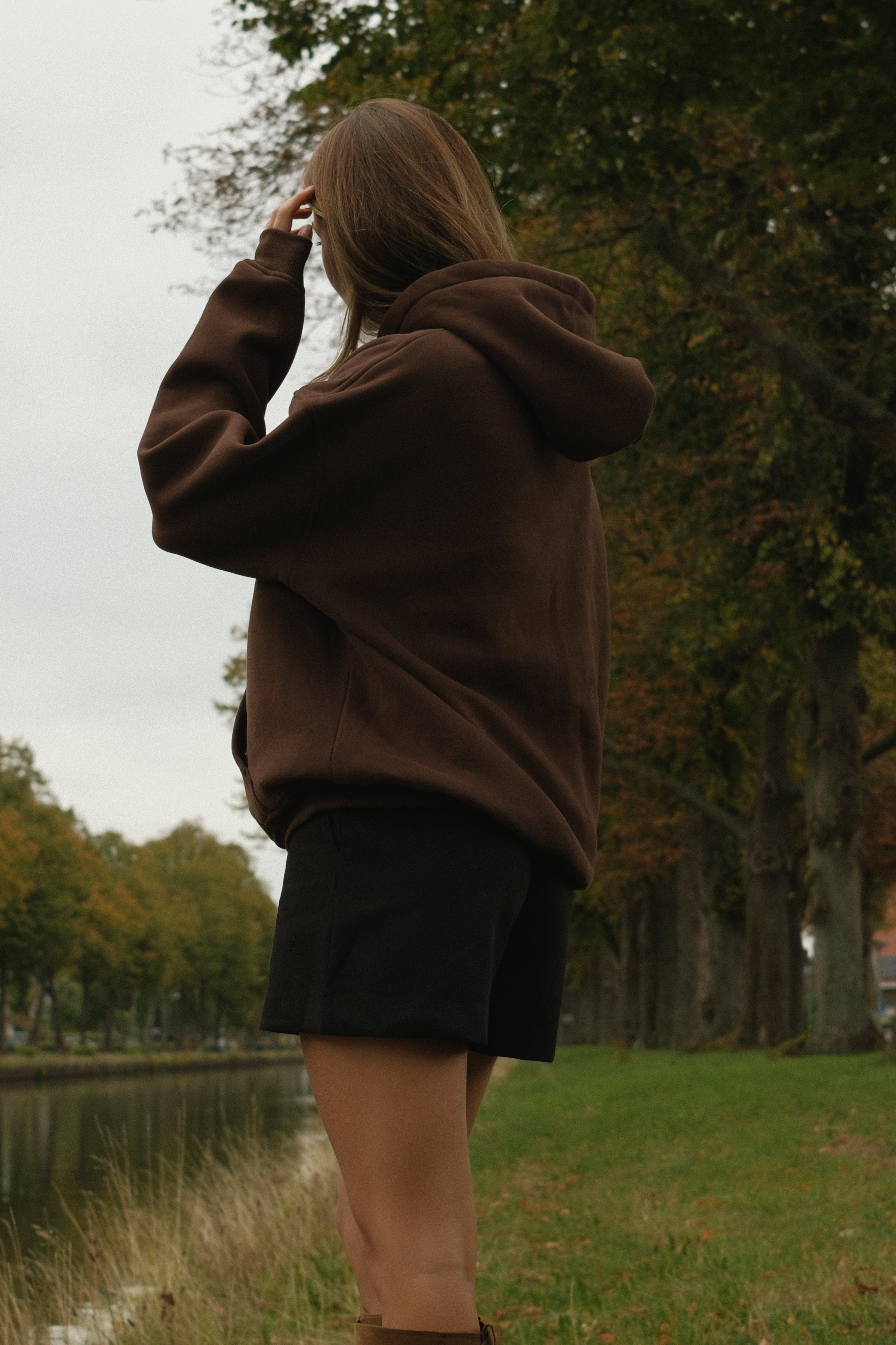 MADISON HOODIE CHOCO