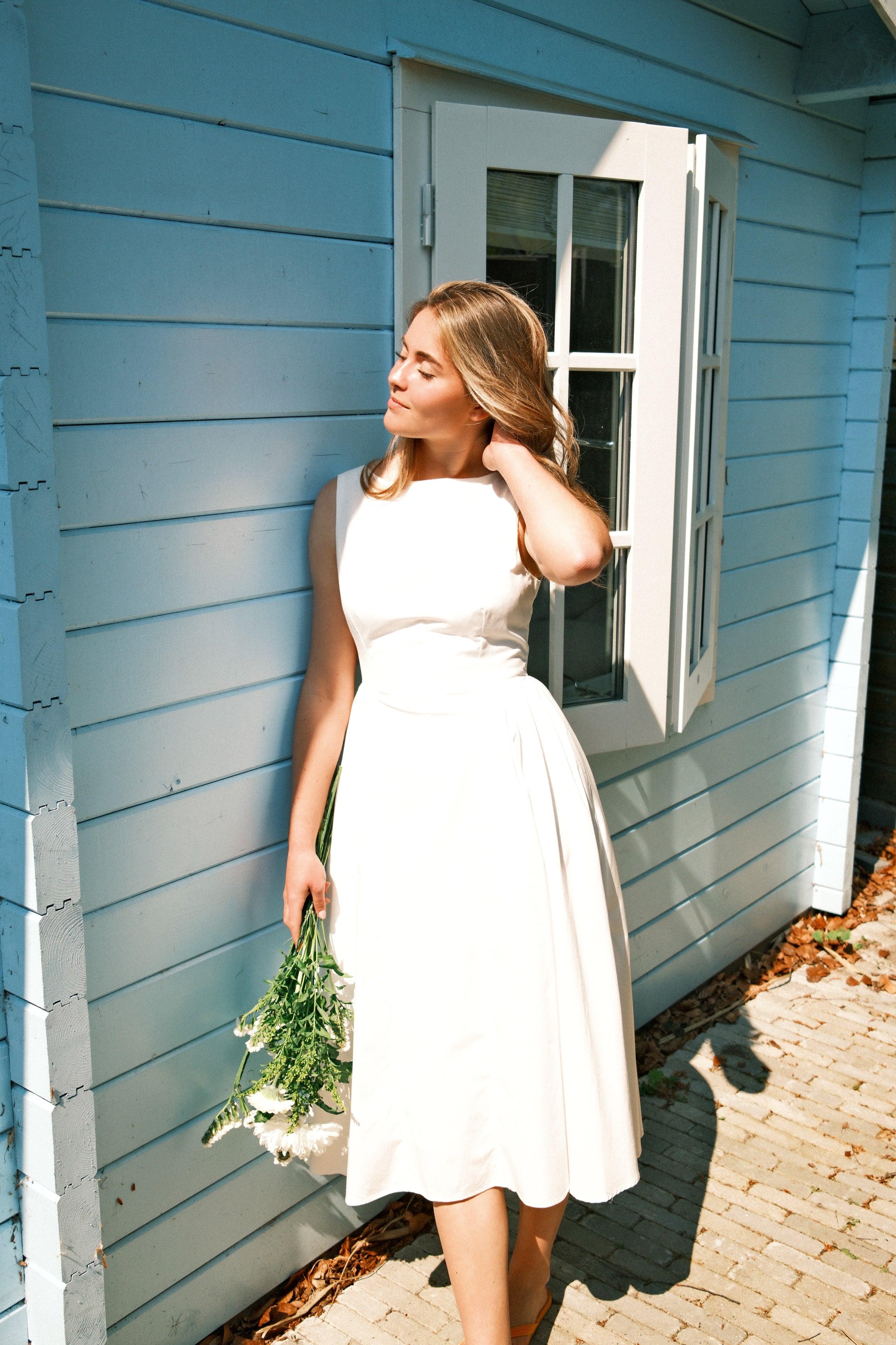 THE ROSIE DRESS WHITE