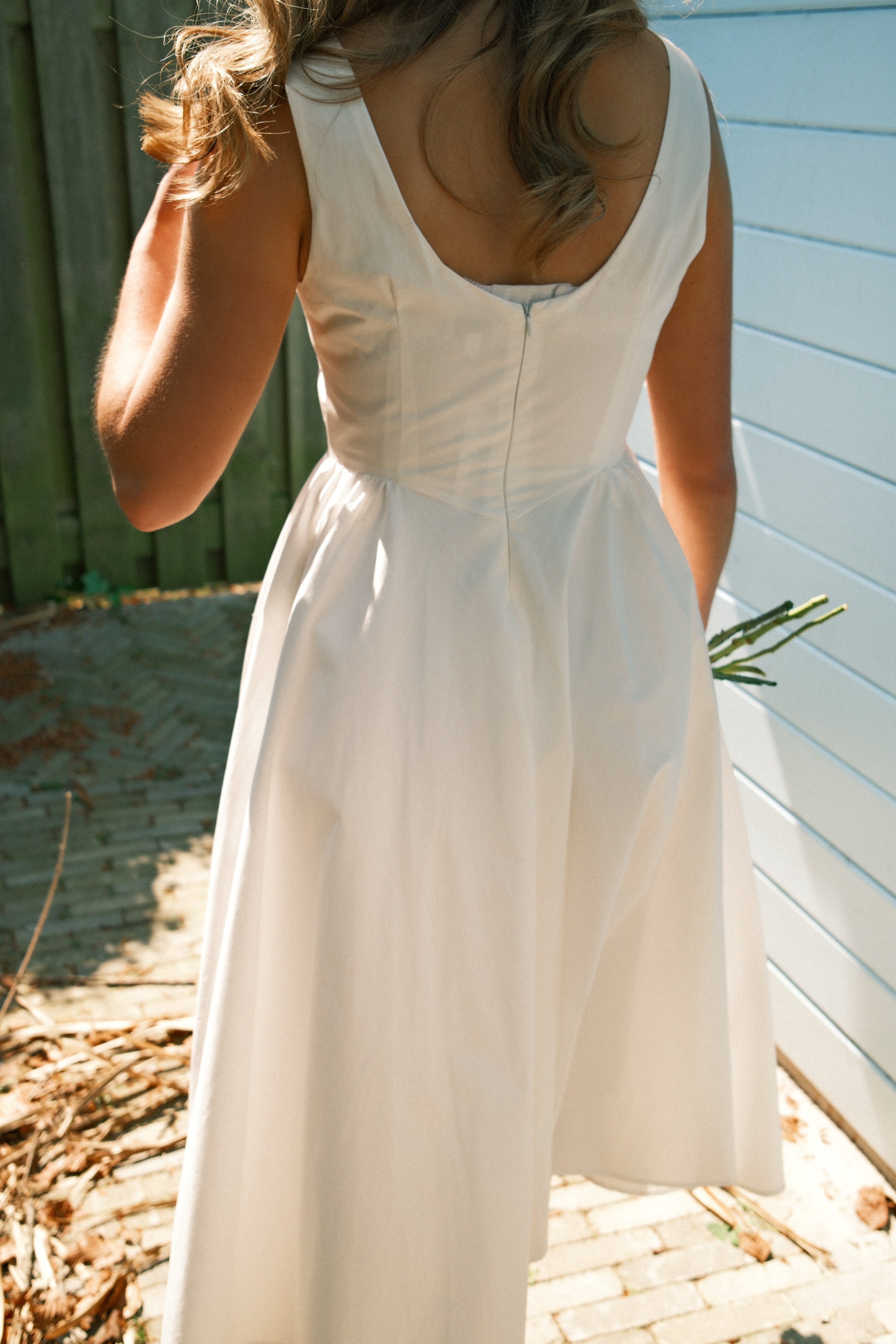 THE ROSIE DRESS WHITE