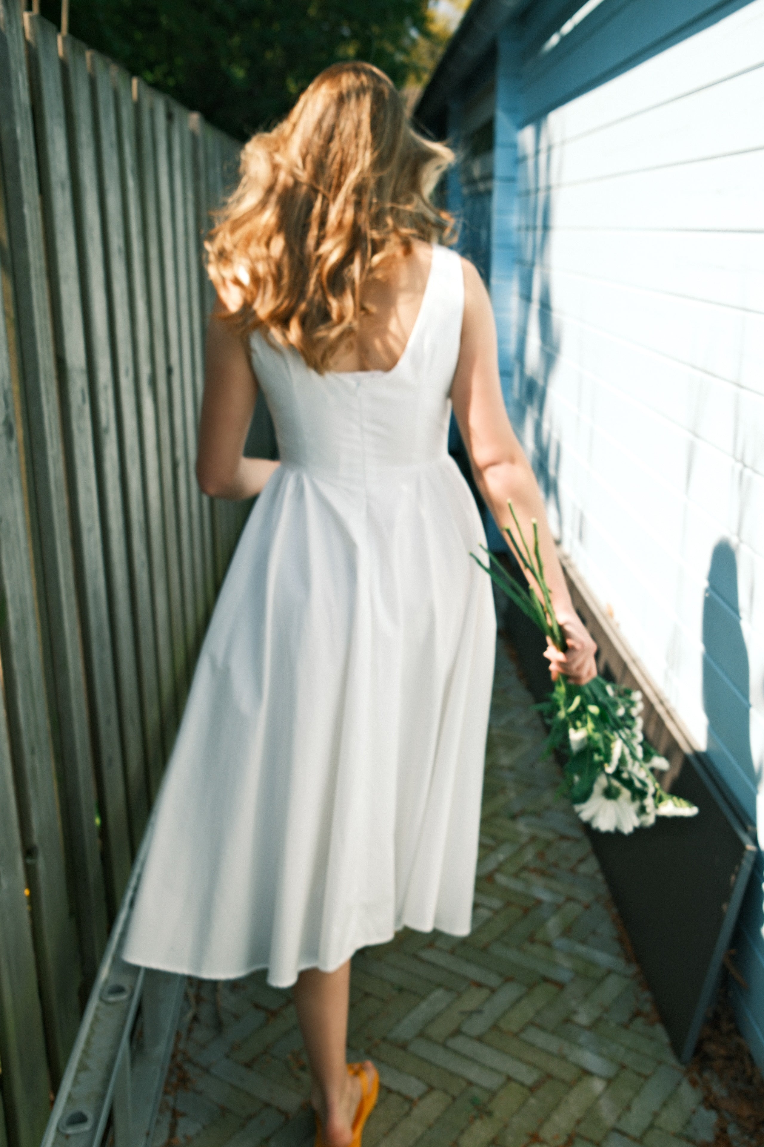 THE ROSIE DRESS WHITE