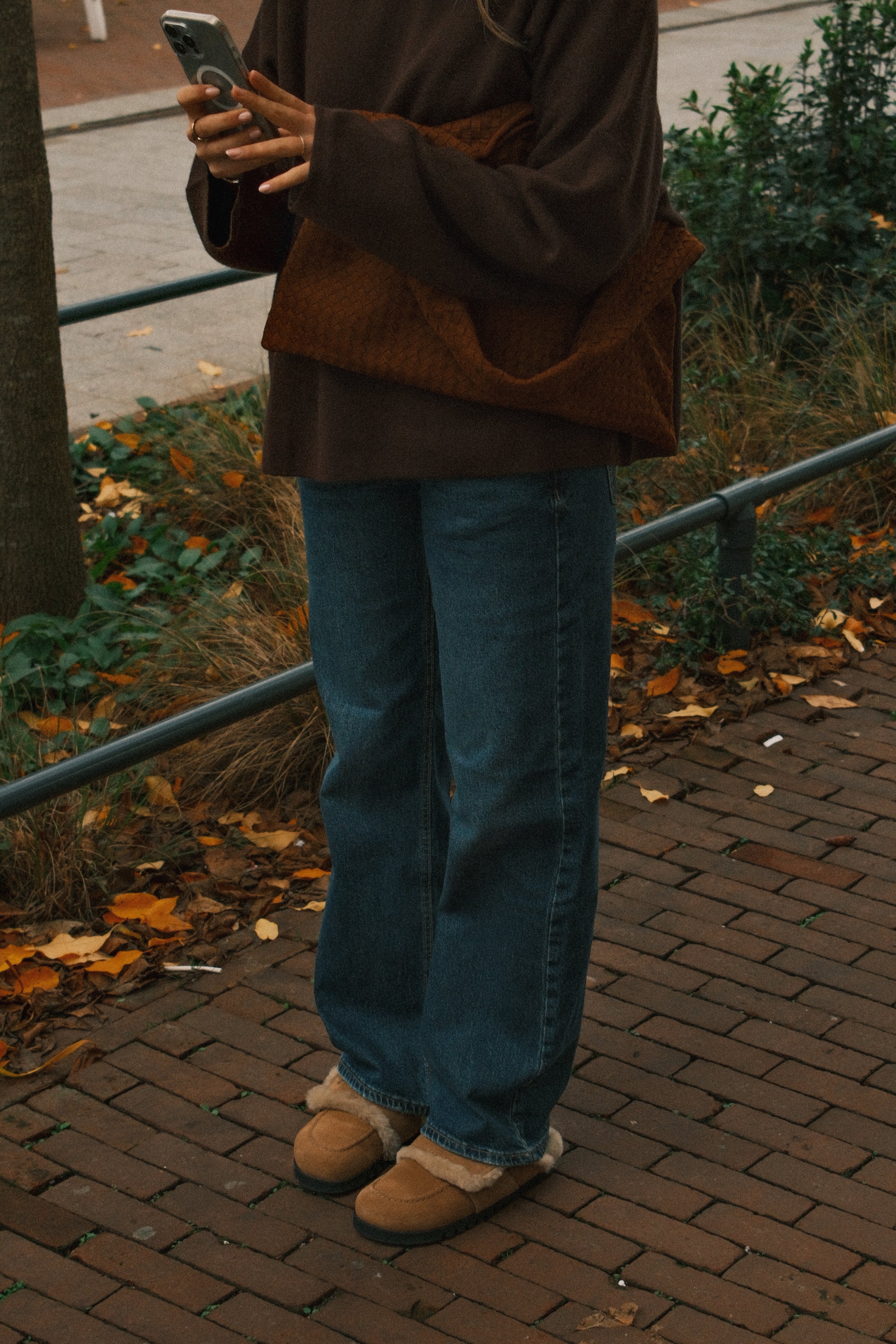 OVERSIZED ELLE SWEATER CHOCO