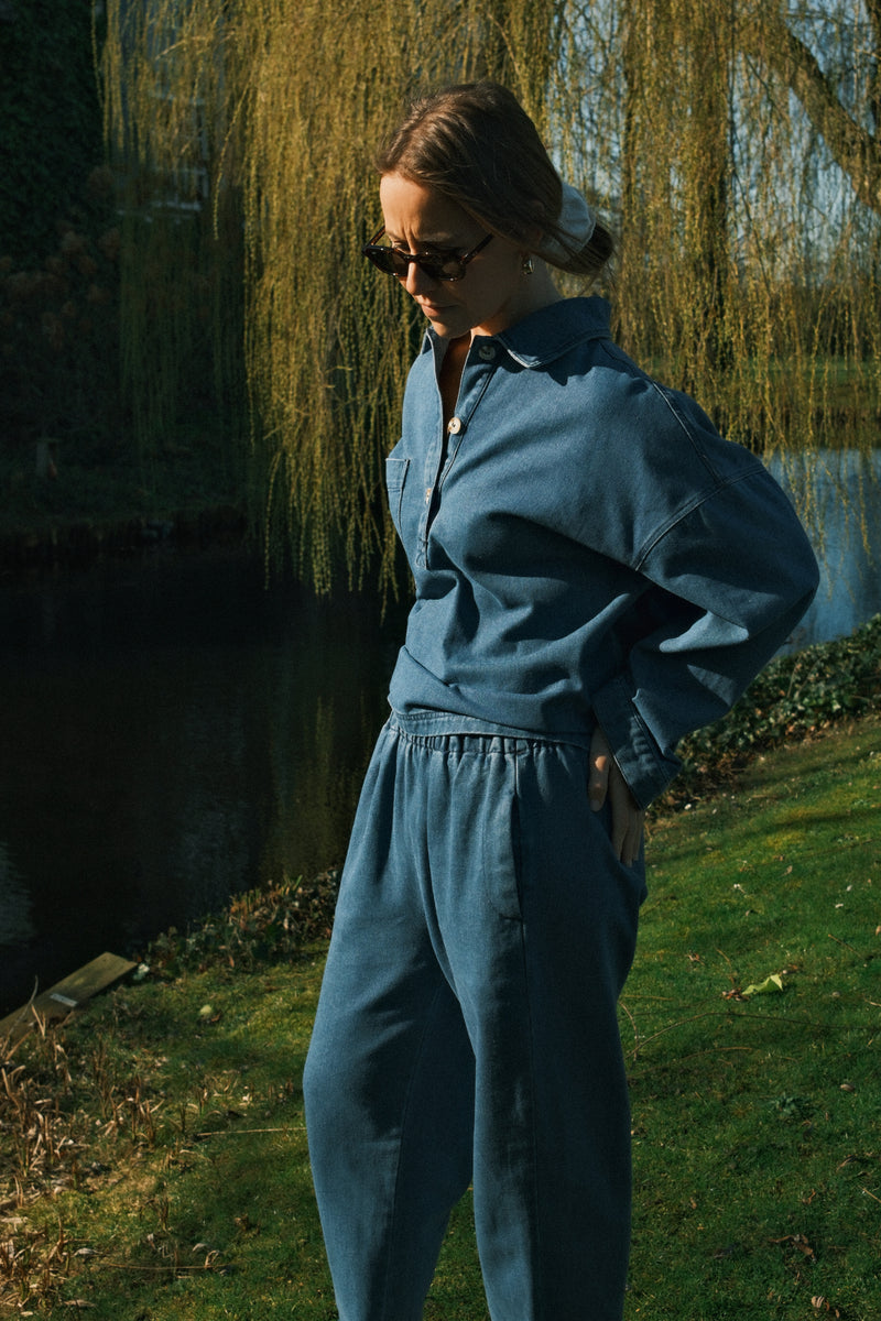 DENIM MAYA PANTS