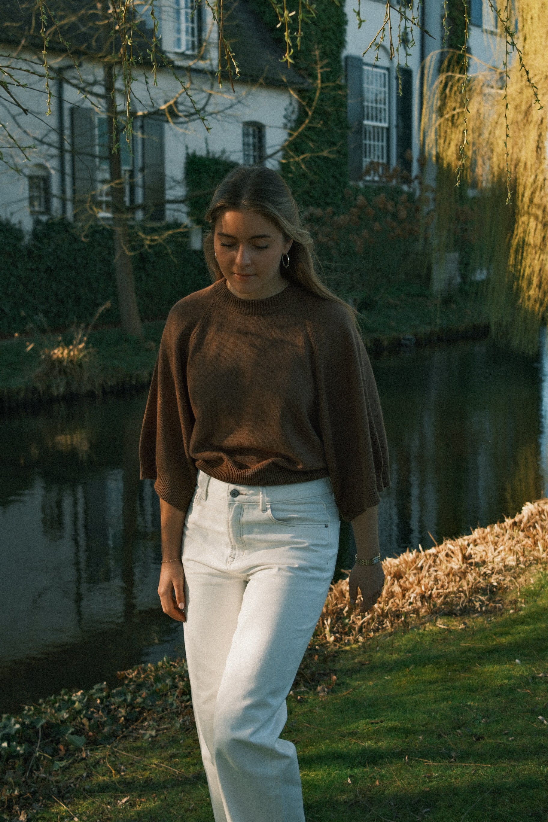 STRAIGHT WIDE NORA JEANS WHITE