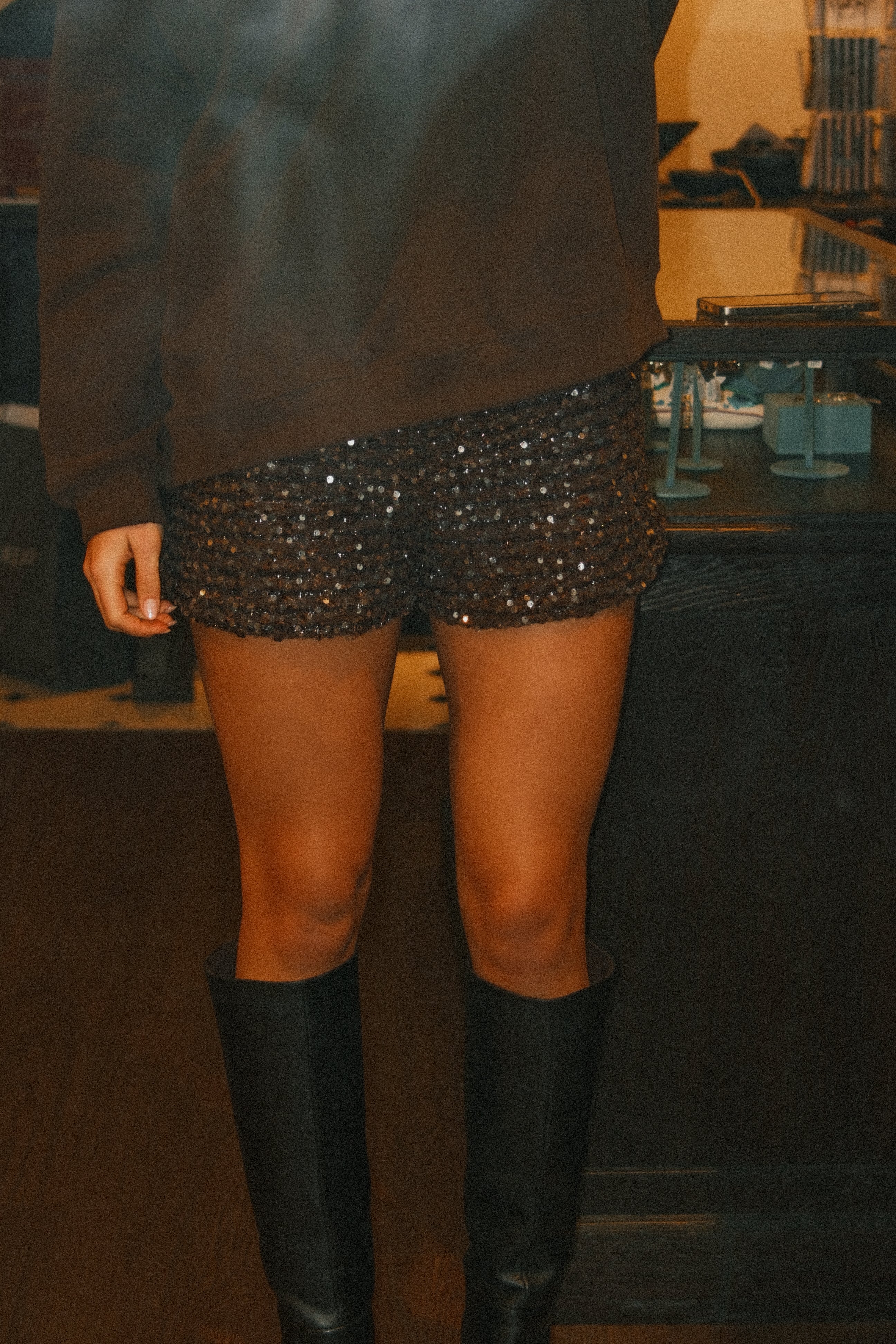 OVERSIZED WINTER SWEATER CHOCO