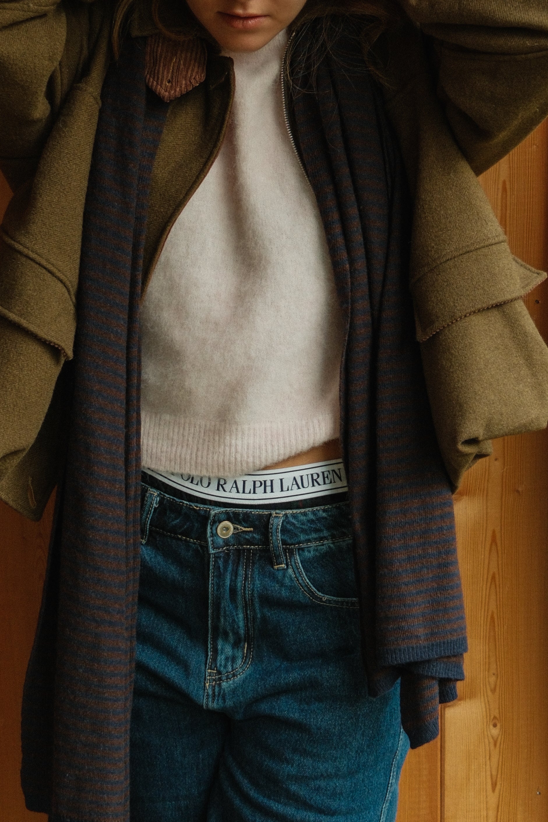 OFF SHOULDER KNIT BABY PINK