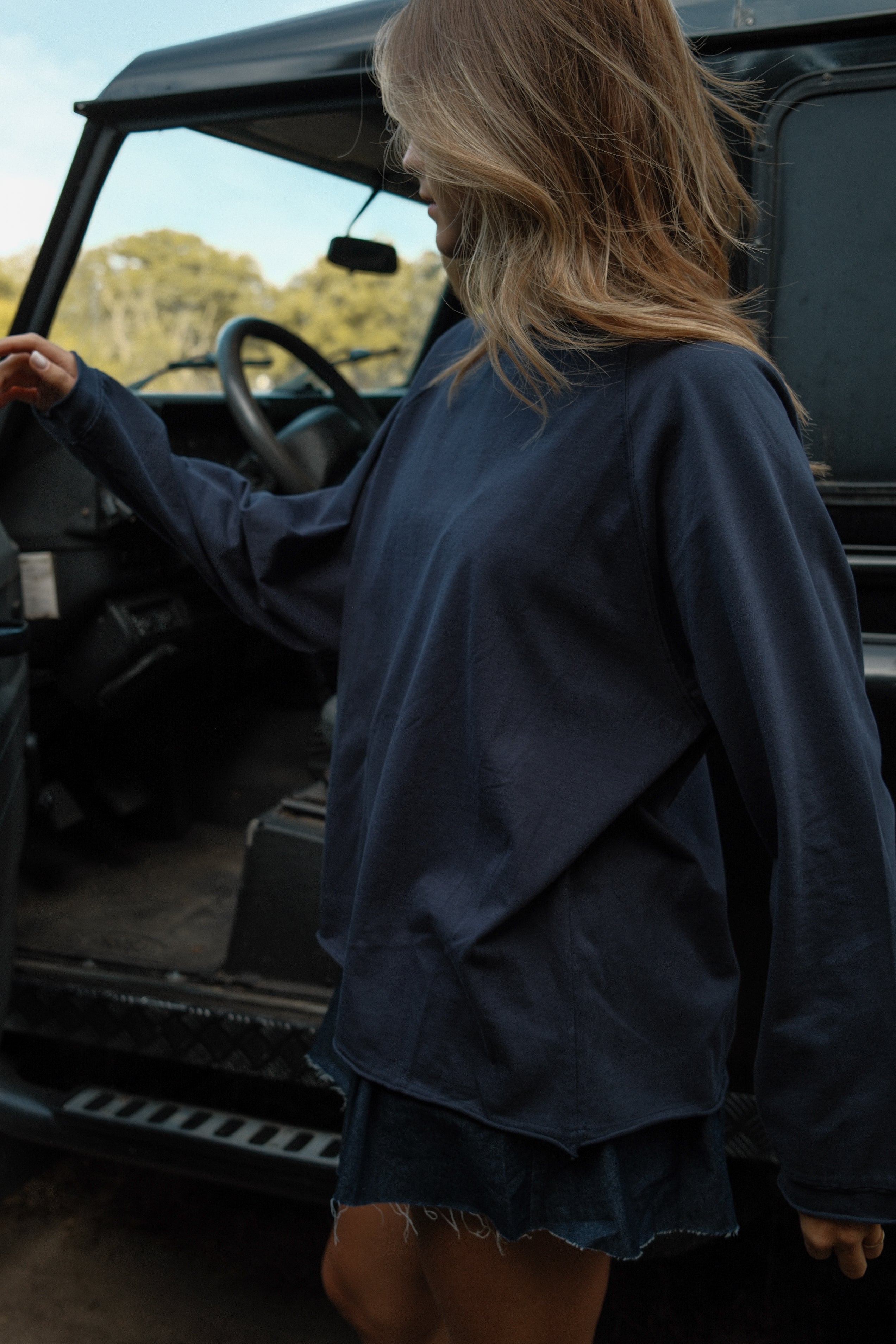 MAGGY BASIC LONGSLEEVE NAVY