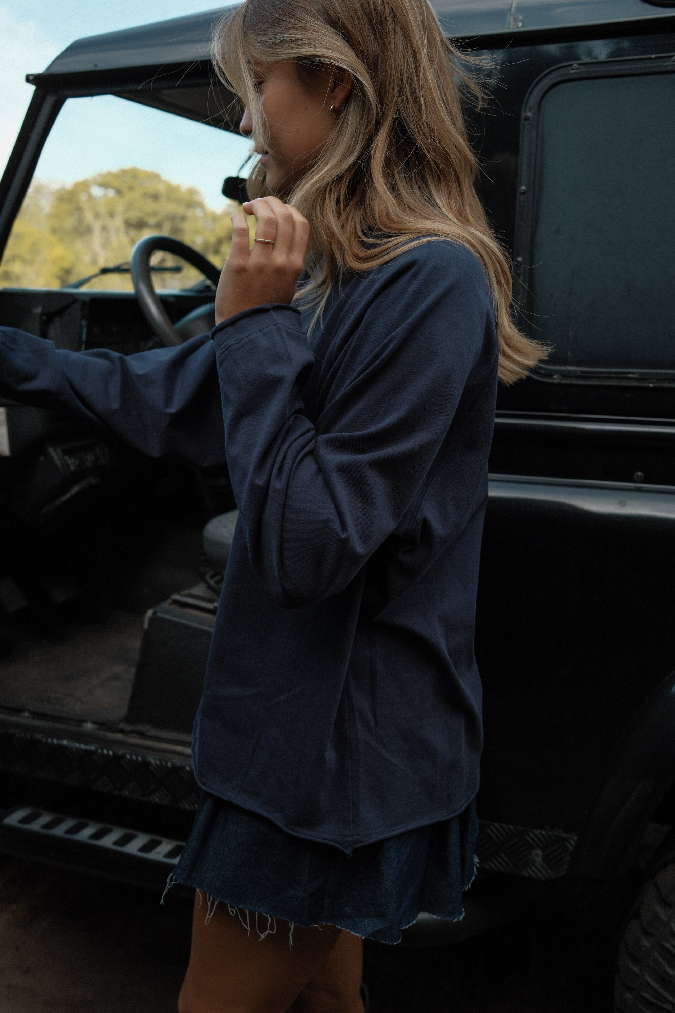 MAGGY BASIC LONGSLEEVE NAVY