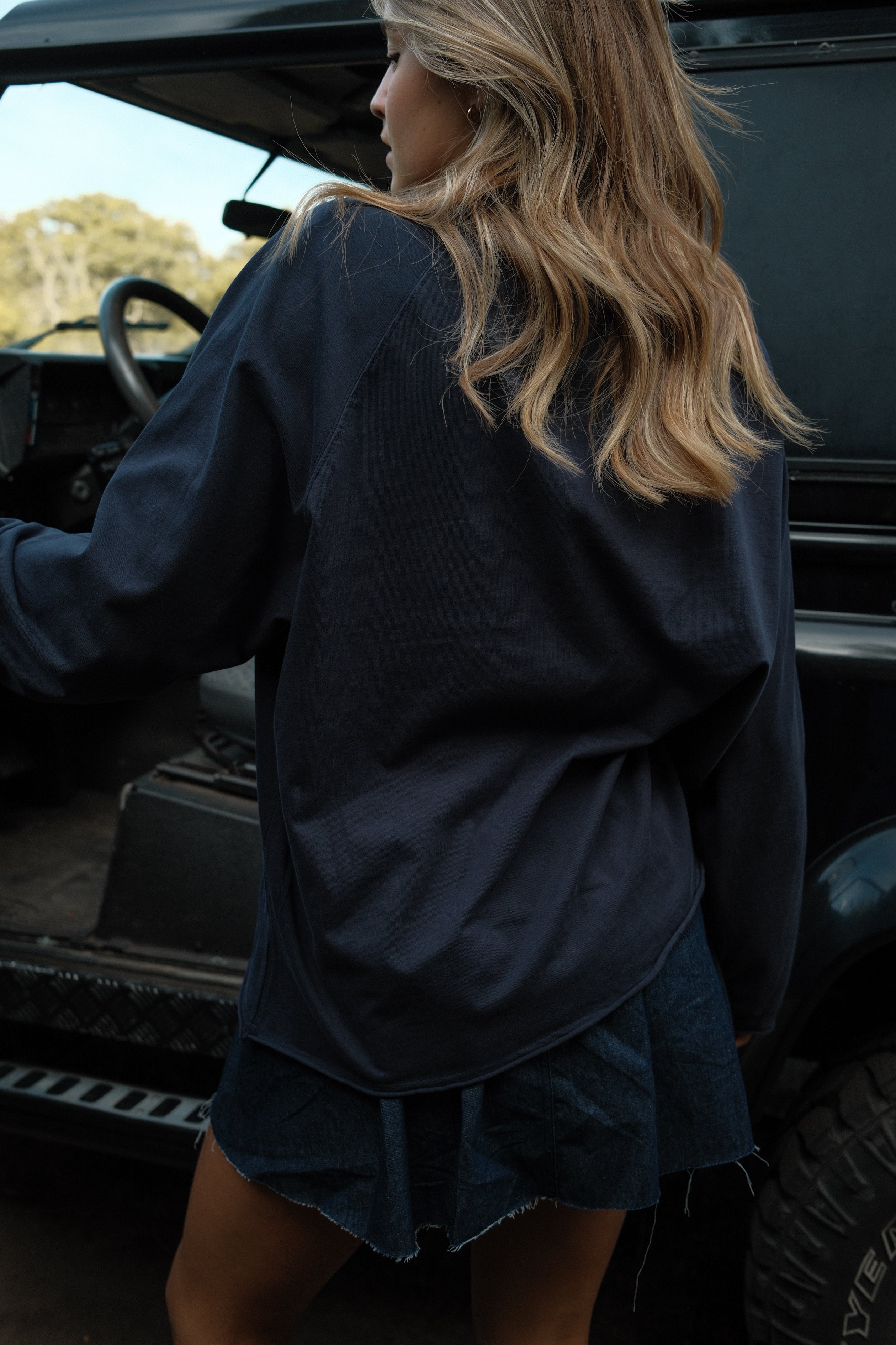 MAGGY BASIC LONGSLEEVE NAVY