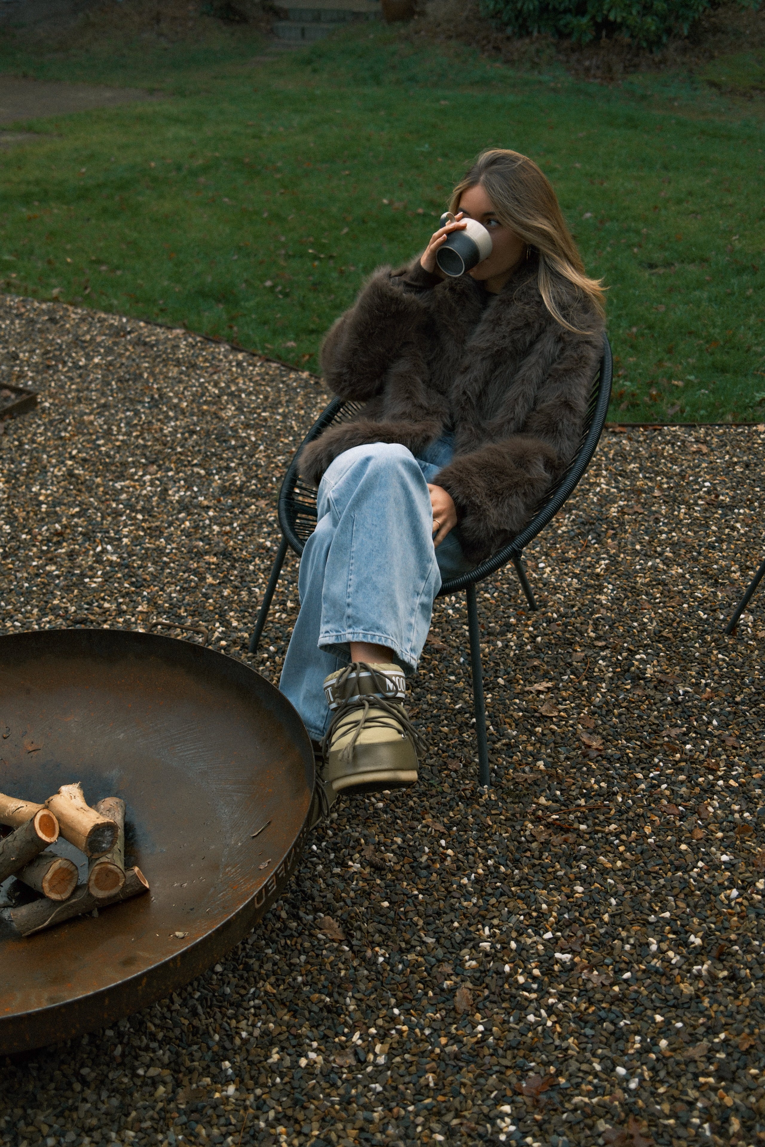 DOLLY COAT CHOCO
