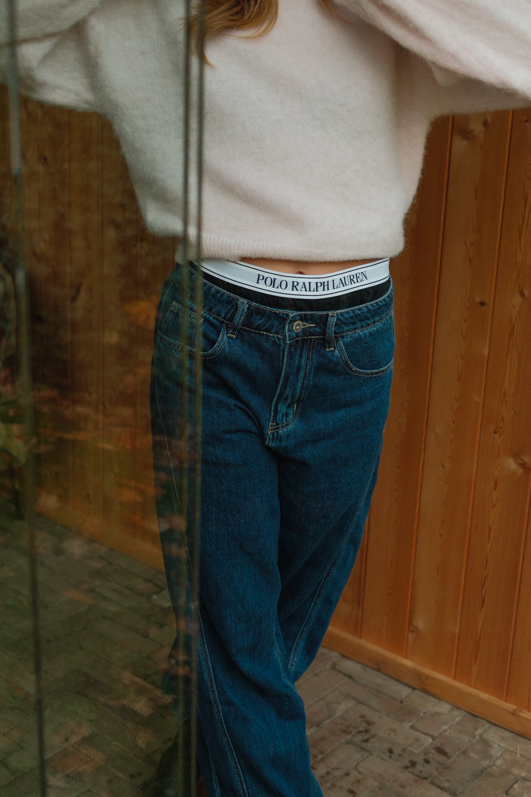 OFF SHOULDER KNIT BABY PINK