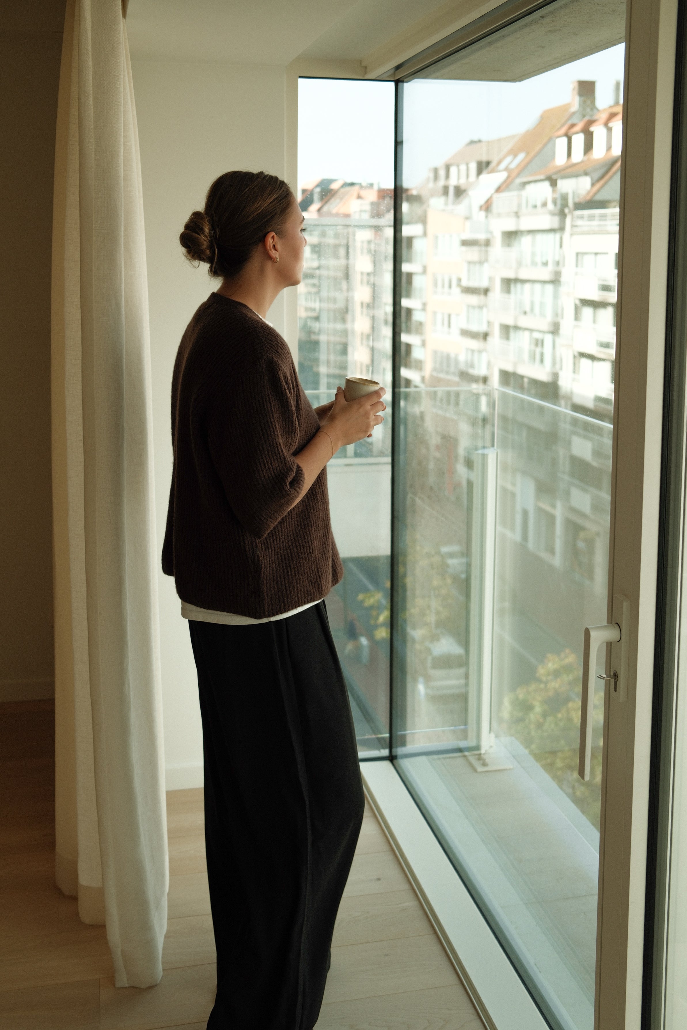WIDE NOLA PANTALON BLACK