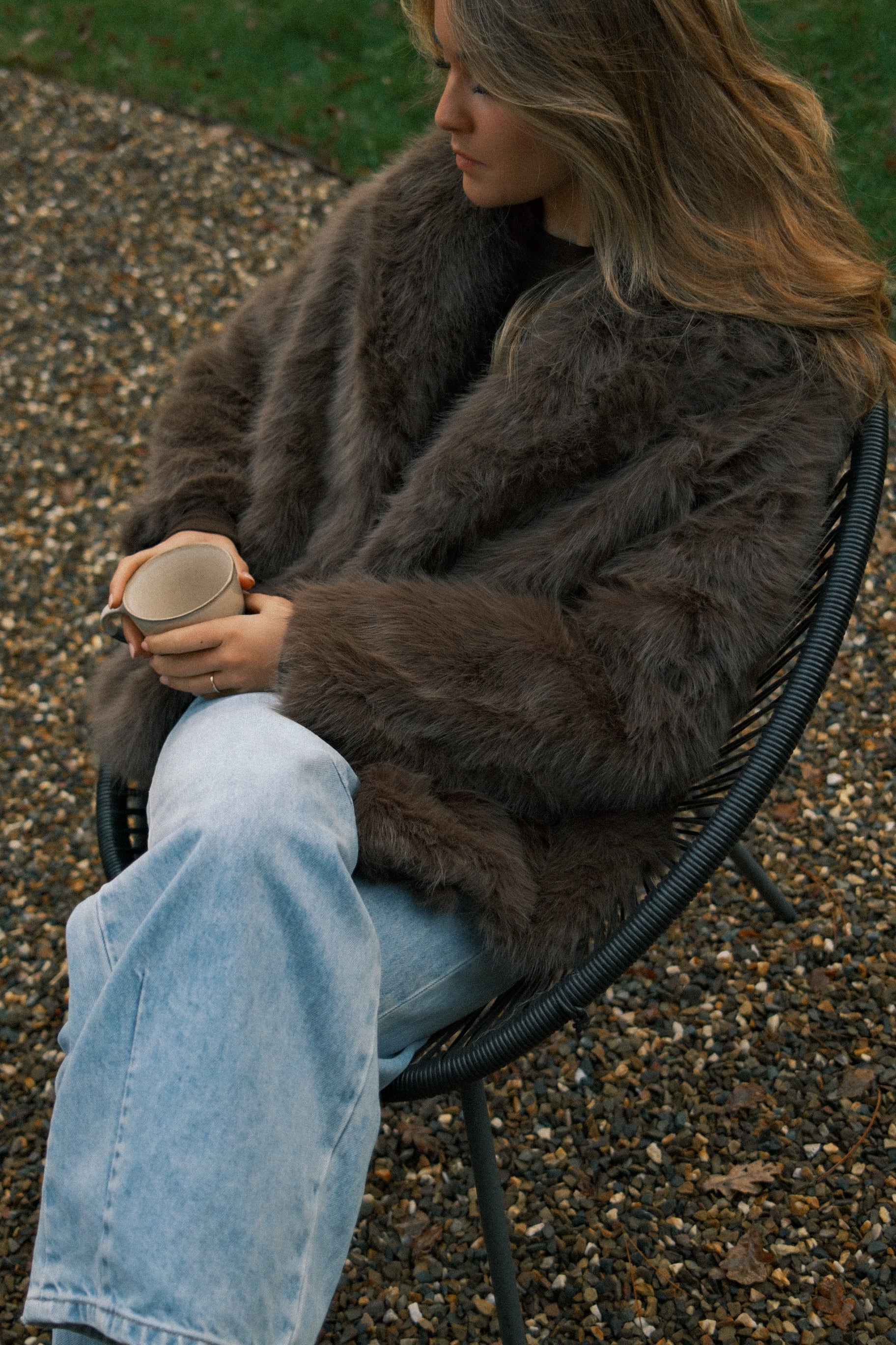 DOLLY COAT CHOCO