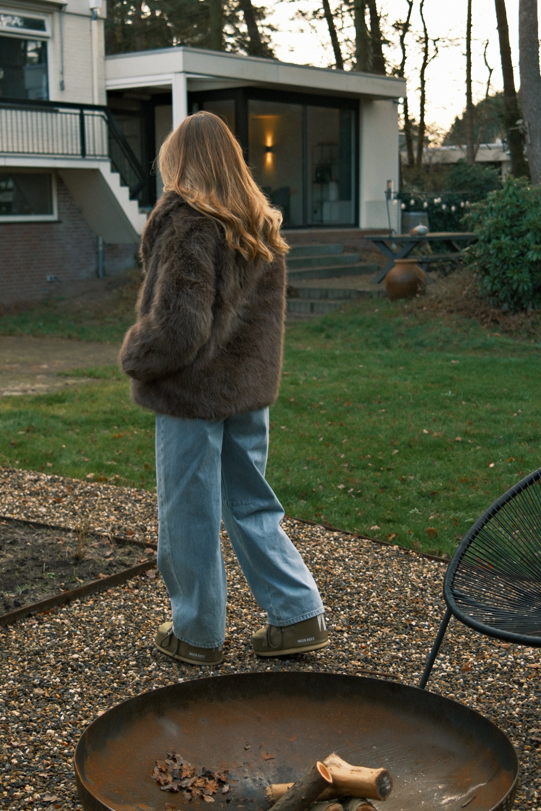 DOLLY COAT CHOCO