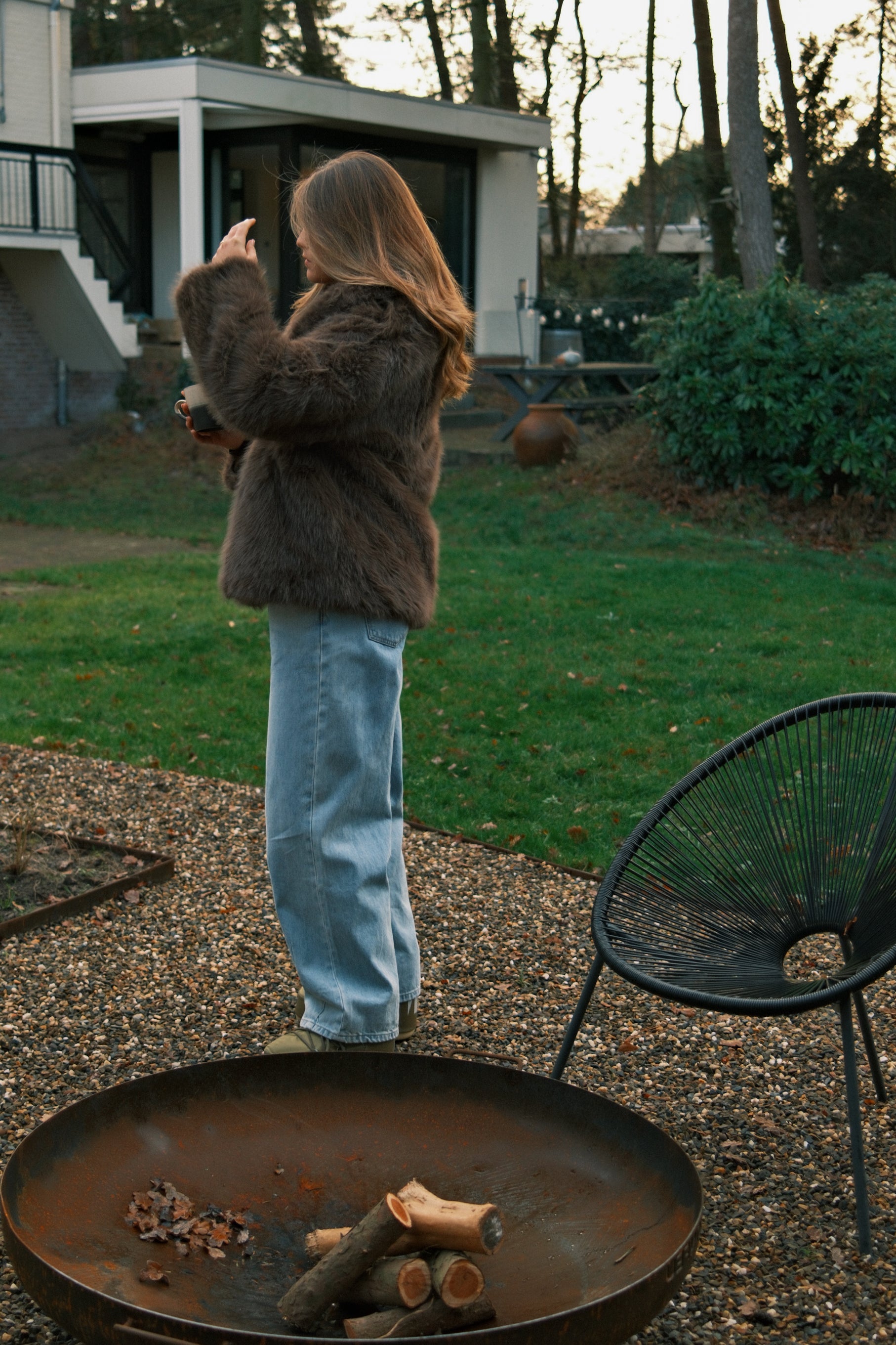 DOLLY COAT CHOCO