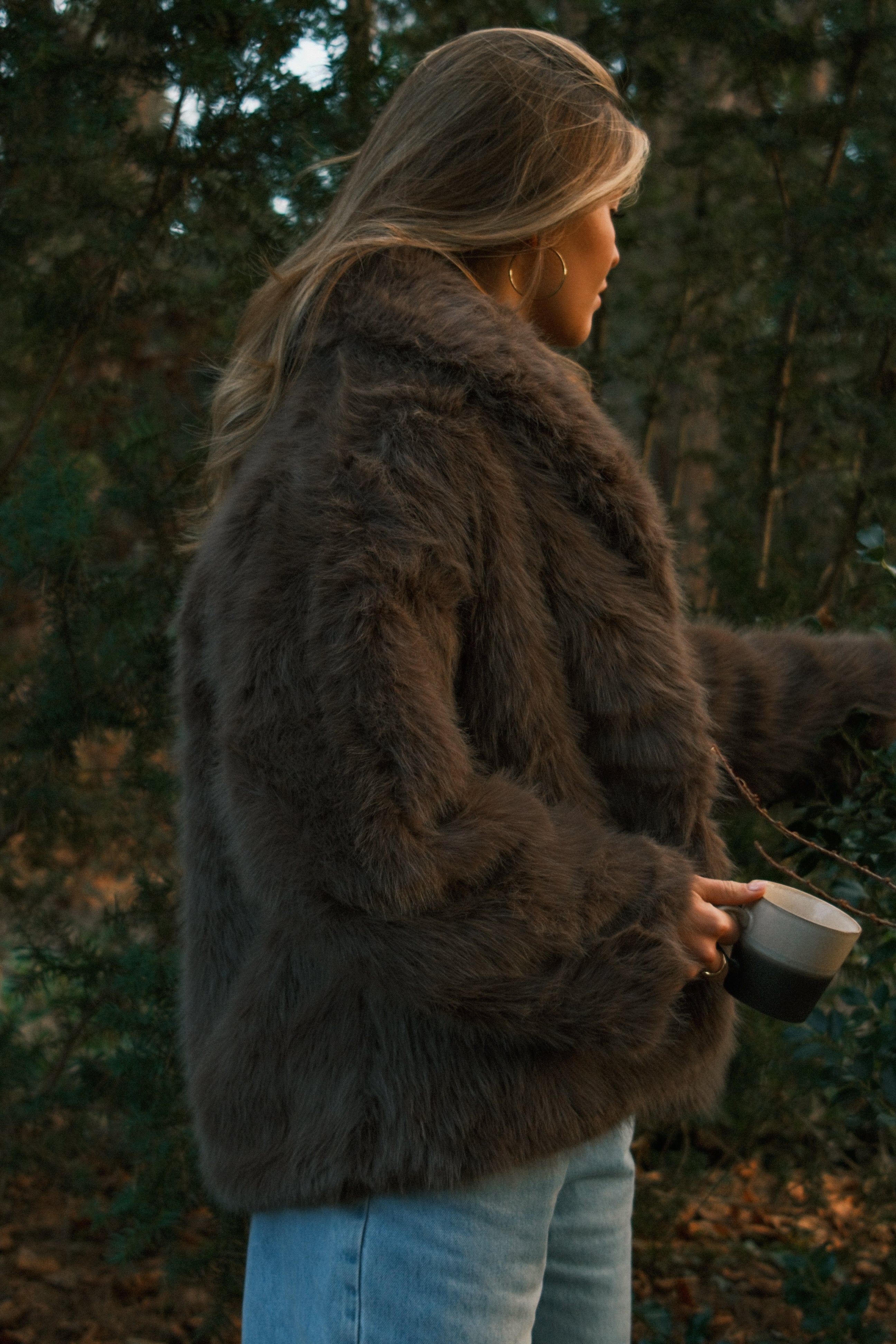 DOLLY COAT CHOCO
