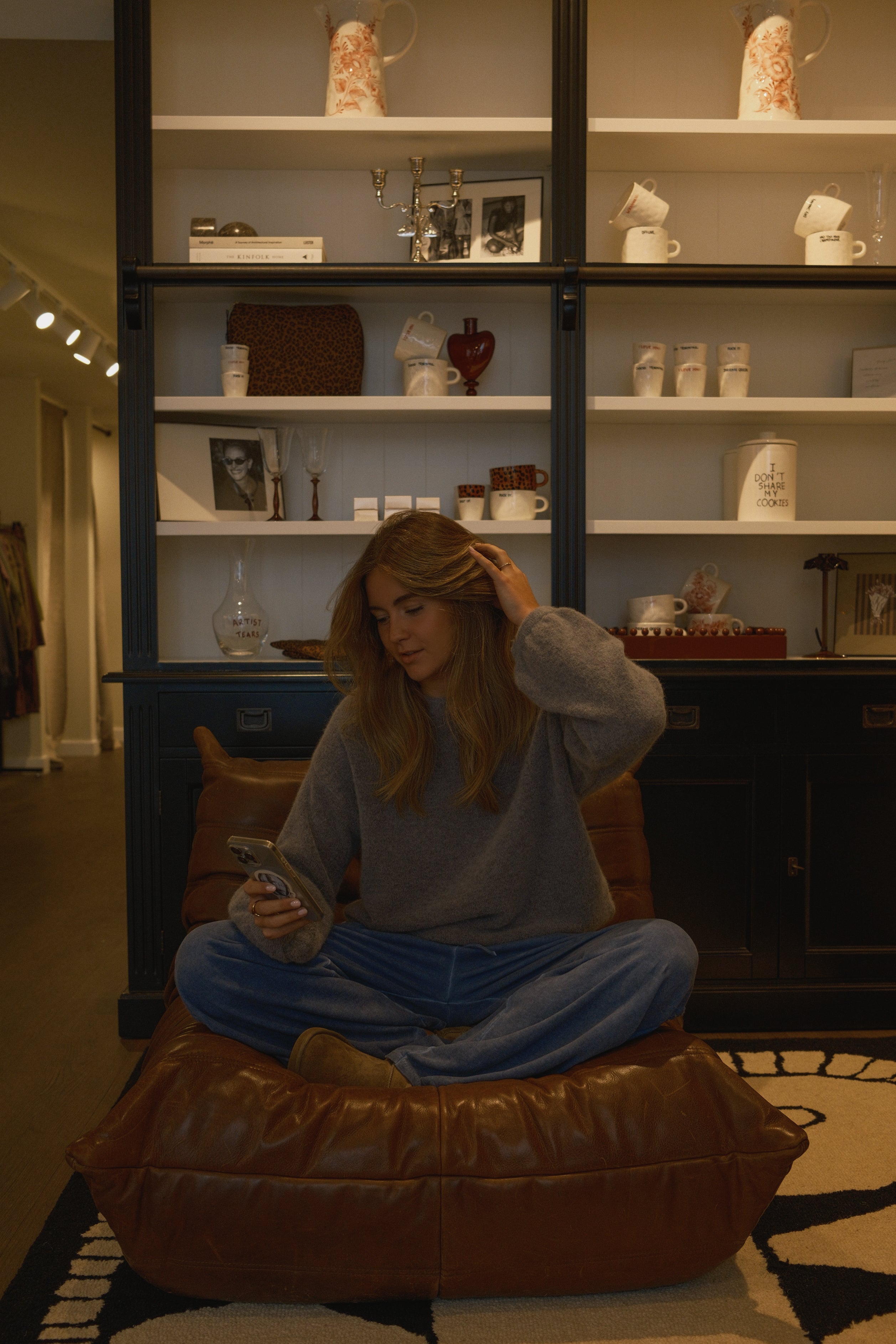 ESSENTIAL SARAH KNIT GREY