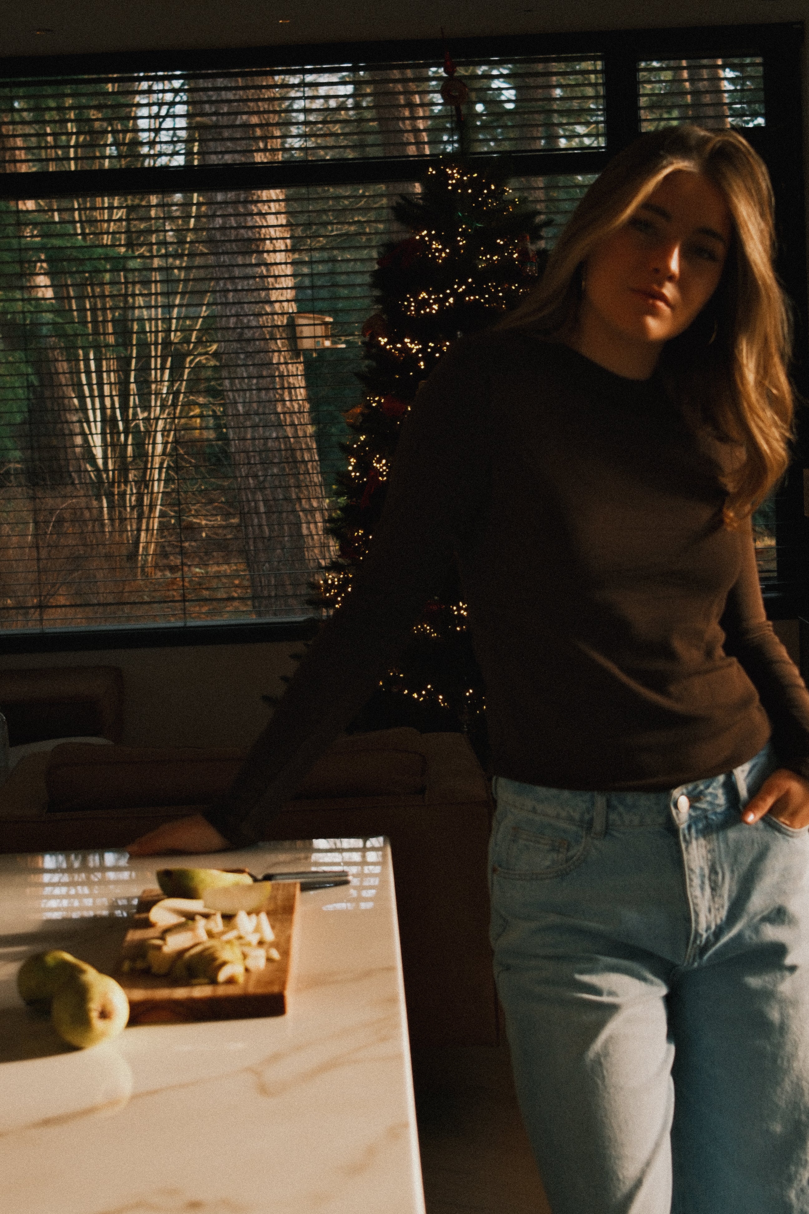 RUDY LONG SLEEVE TEE CHOCO